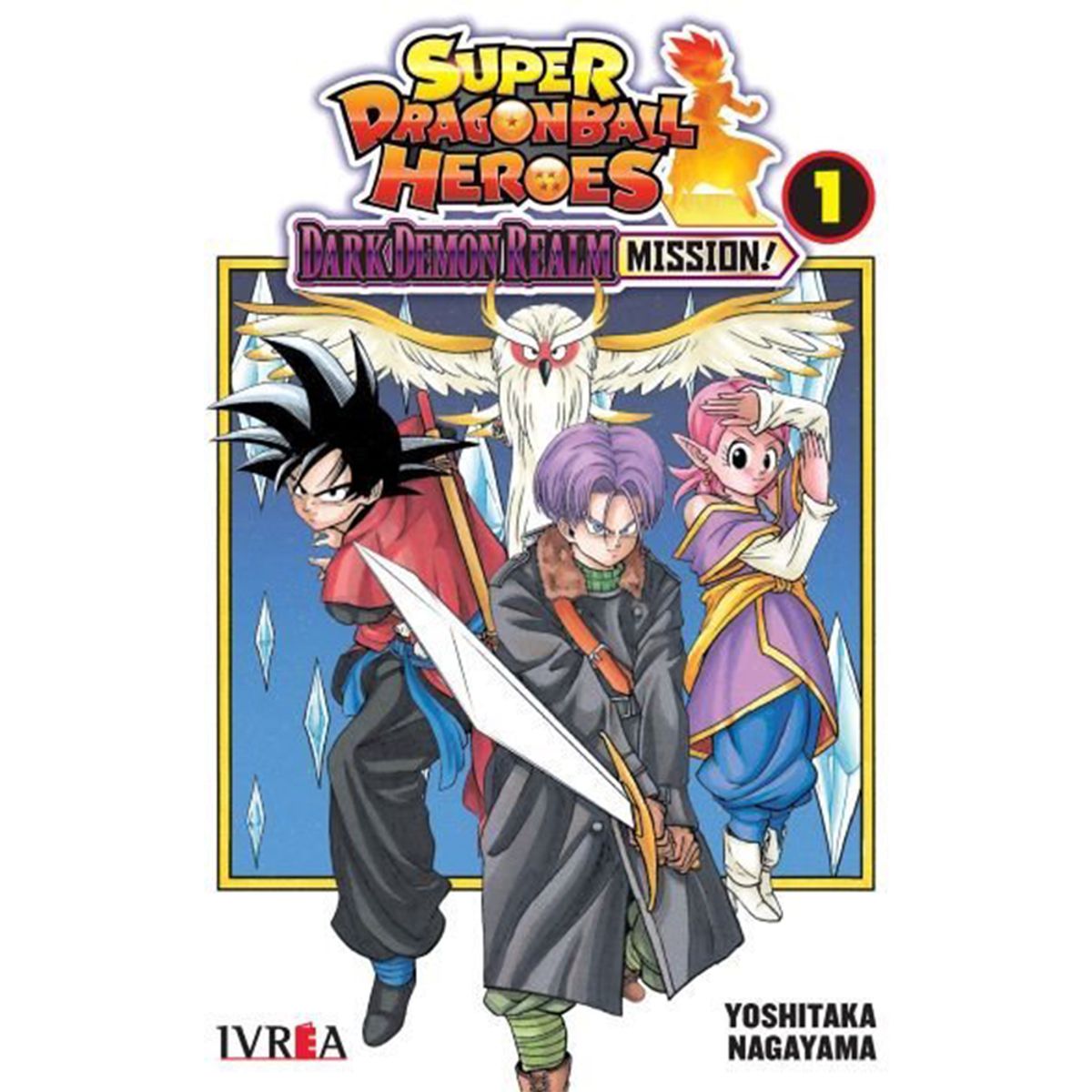 IVREA - Manga Super Dragon Ball Heroes: Dark Demon Realm Mission! Tomo 1