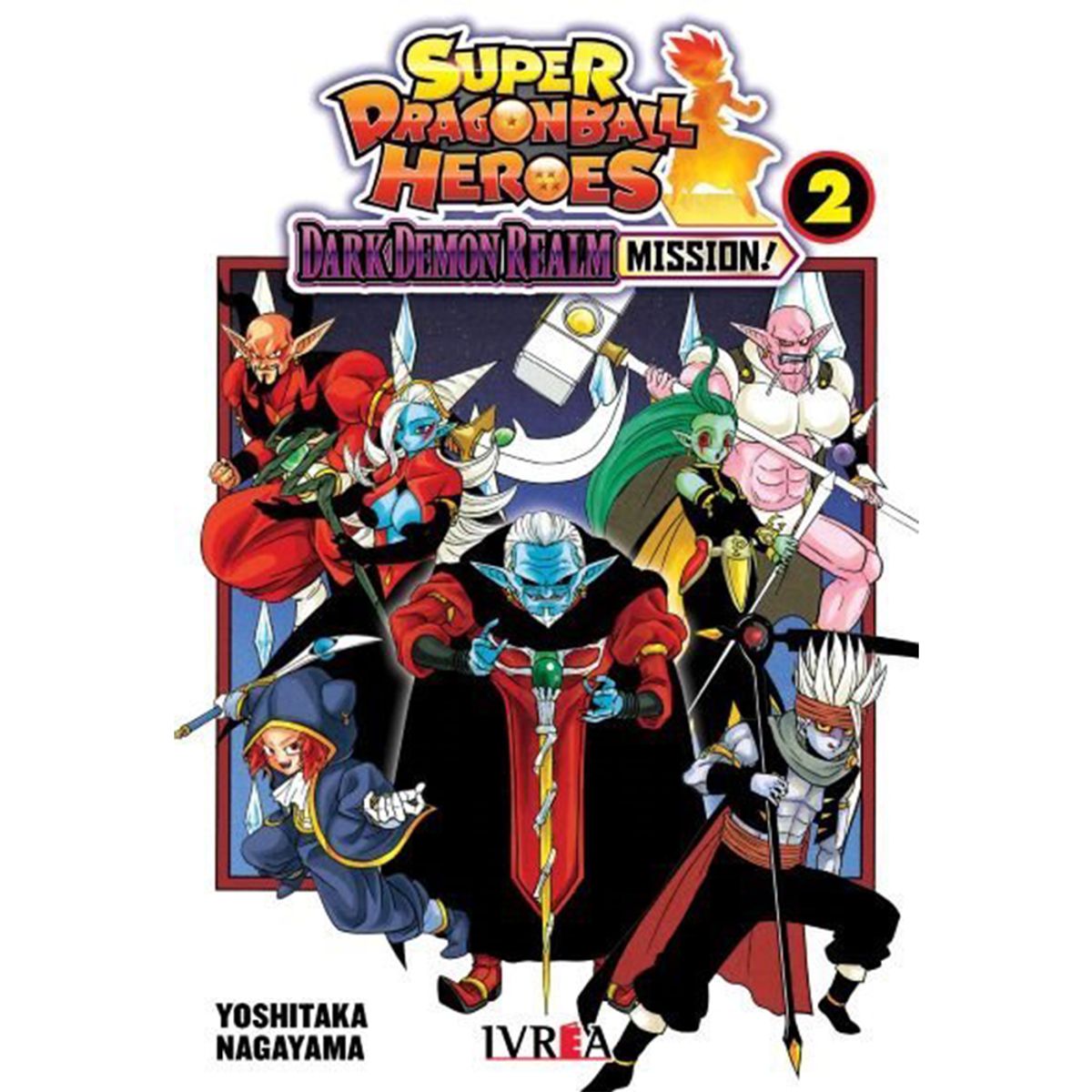 IVREA - Manga Super Dragon Ball Heroes: Dark Demon Realm Mission! Tomo 2
