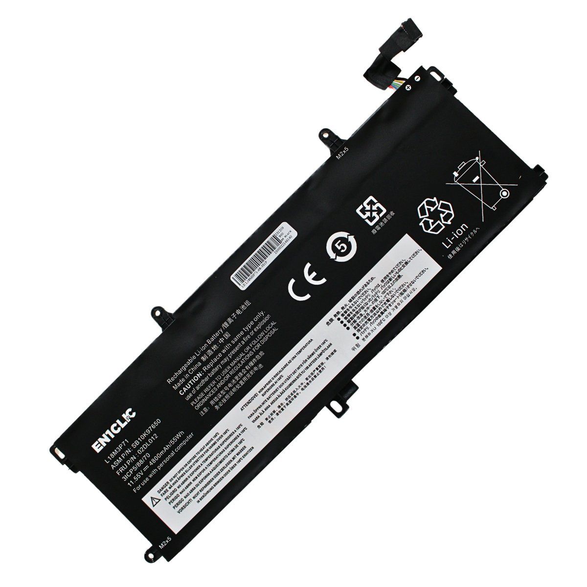 LENOVO - Batería Para Laptop Lenovo L18M3P71 T590 Capacidad Real