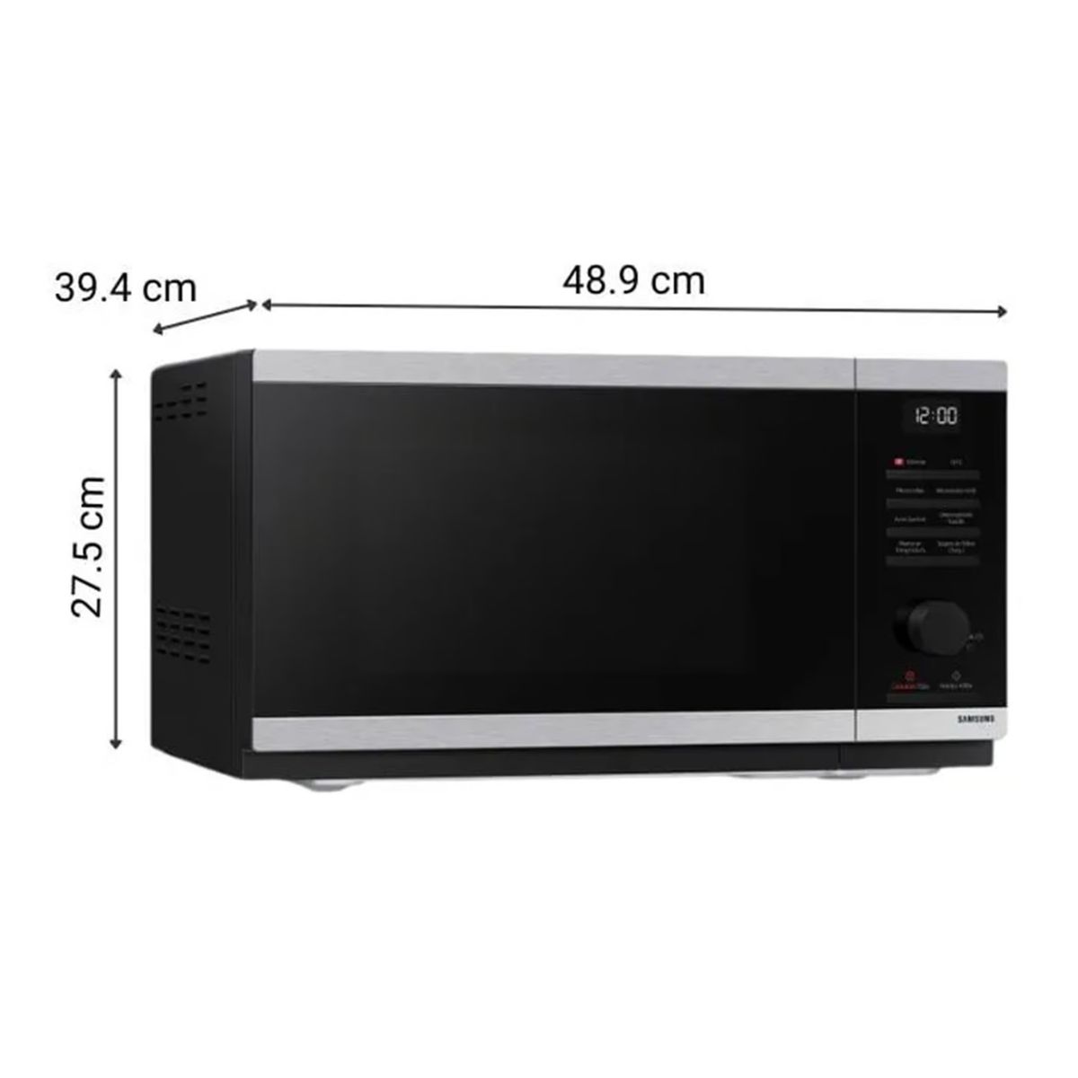 SAMSUNG - Horno Microondas Samsung 23 Lts con Dorador Grill MG23DG4524ATPE