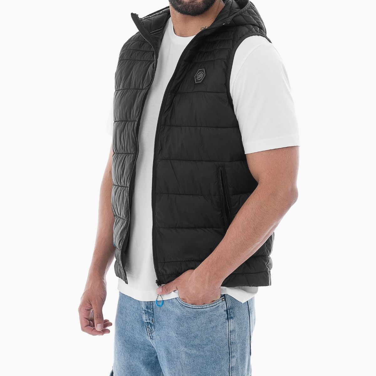 GZUCK - Chaleco Chaleco Sintetica Fly Zero Hombre