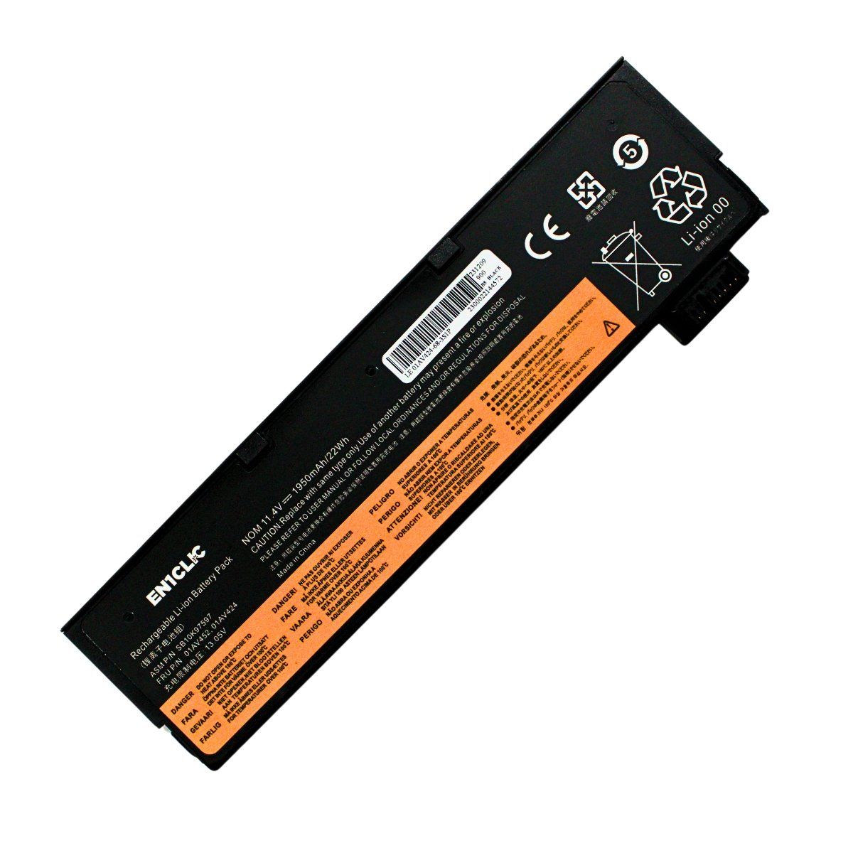 LENOVO - Batería Para Laptop Lenovo 01AV424 T470 Delgado