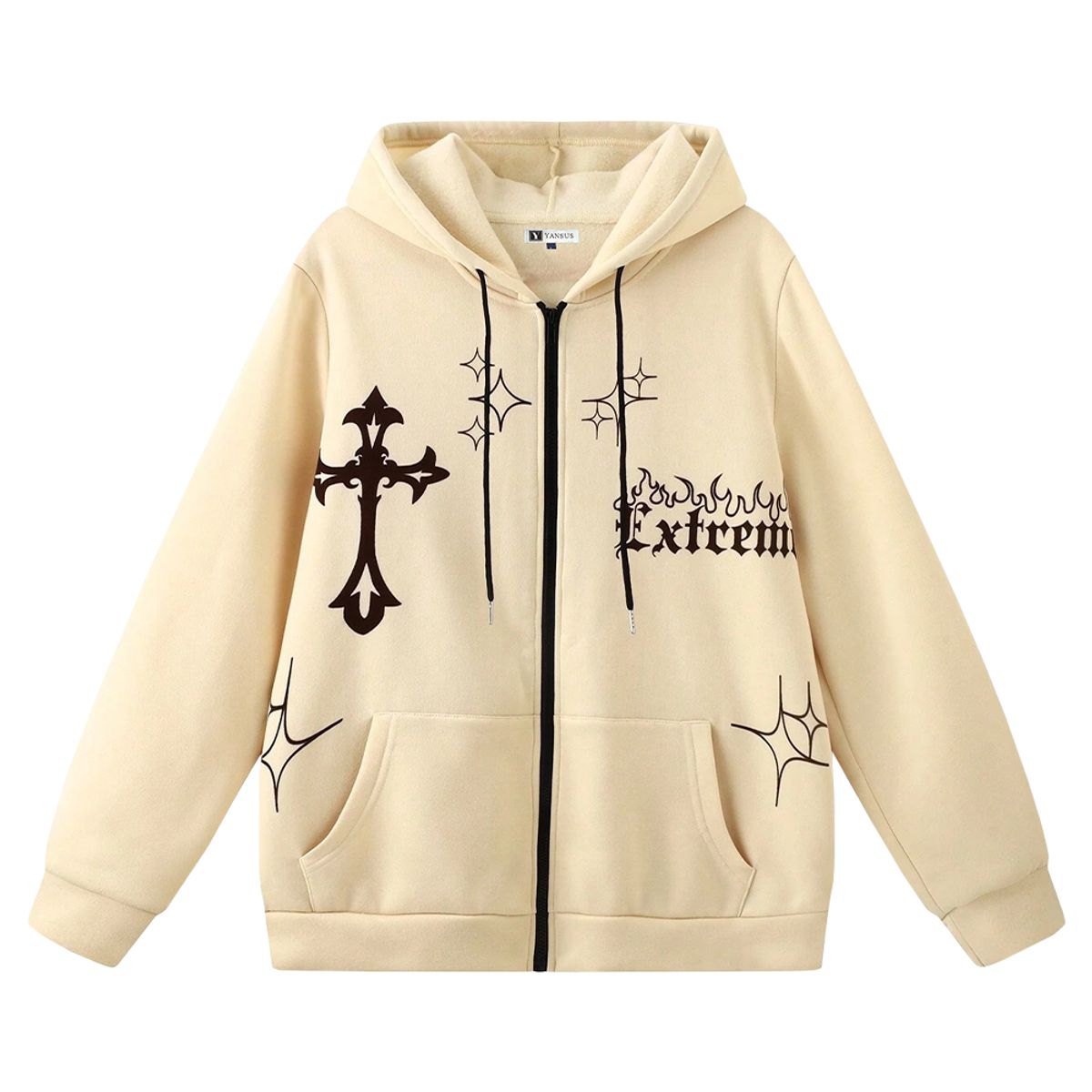 YANSUS - Polera Hombre Yansus Beige Extreme