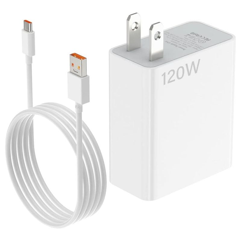 XIAOMI - Cargador Xiaomi 120w Hypercharge Combo tipo C MDY-14-ED