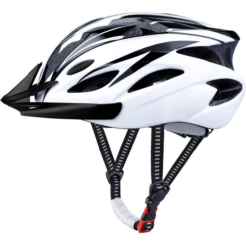 GENERICO - Casco pàra Bicicleta Seguridad Ciclismo Super Ligero Blanco