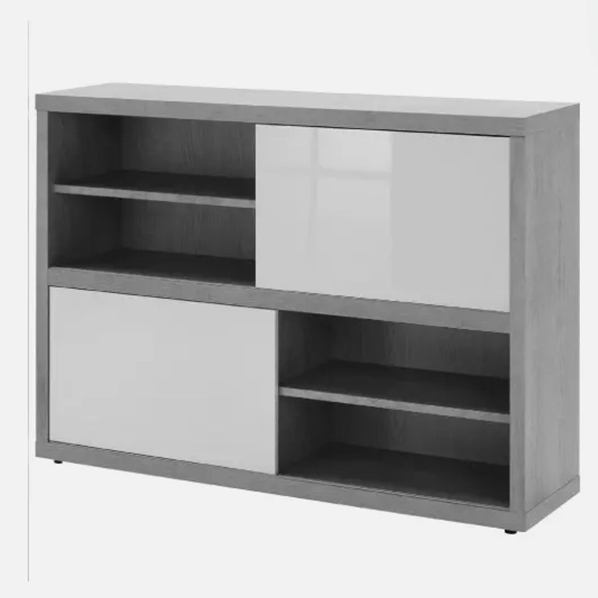 NACION MUEBLES - COMODA NACION MUEBLES KIKOHU COLOR GRIS