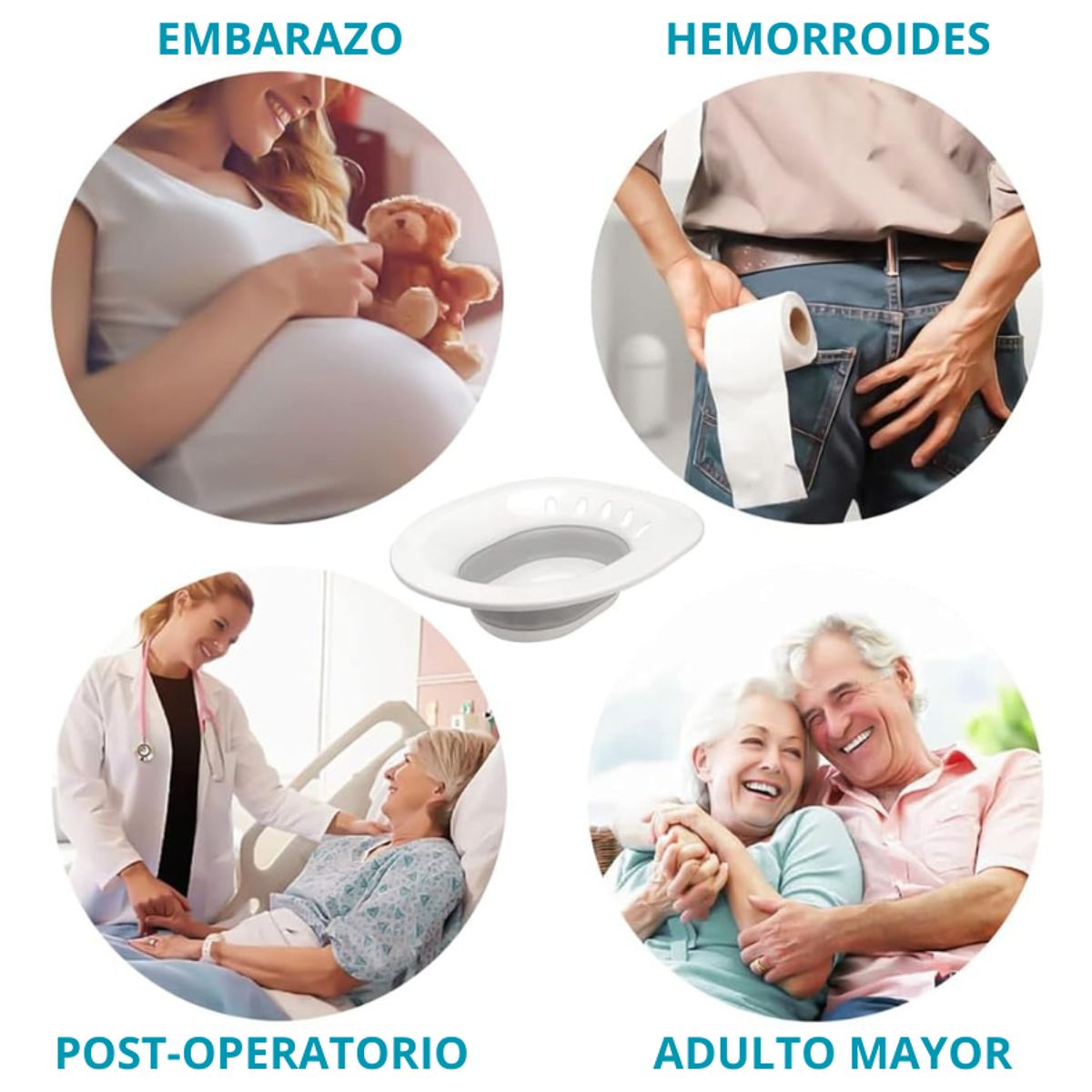 GENERICO - Bidet Para Baño De Asiento Con Bombilla De Agua