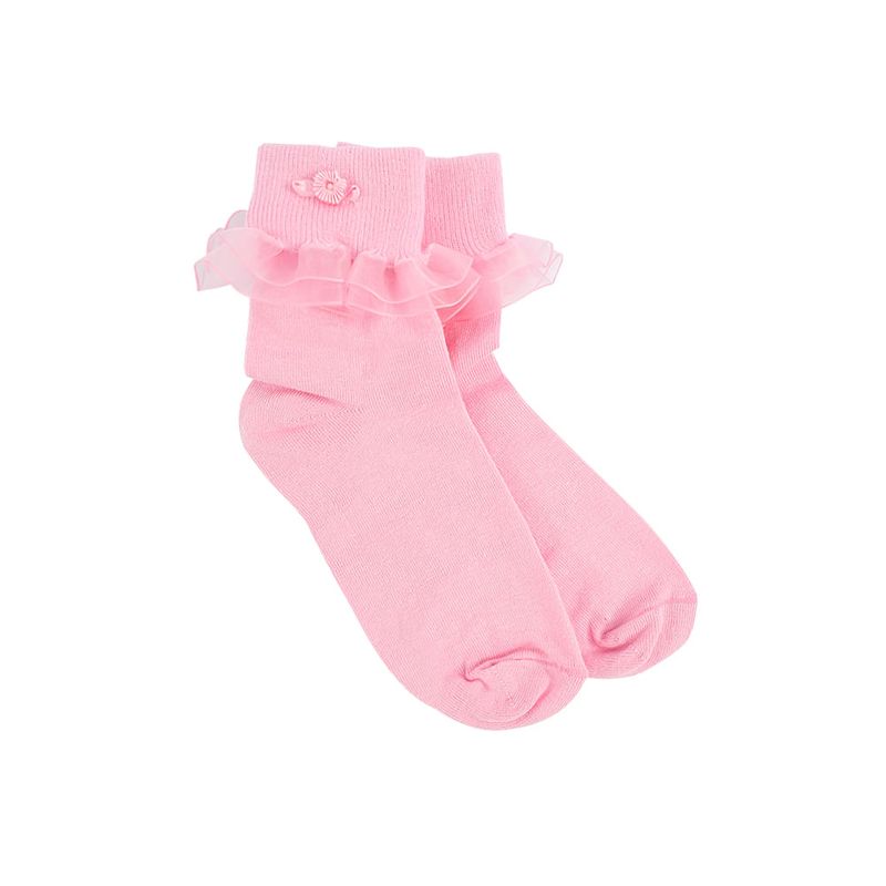 KUKULI - MEDIAS ENCAJE CON BLONDA M0564