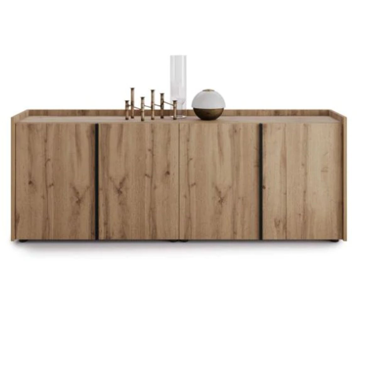 NACION MUEBLES - COMODA NACION MUEBLES BOOMIN COLOR MADERA