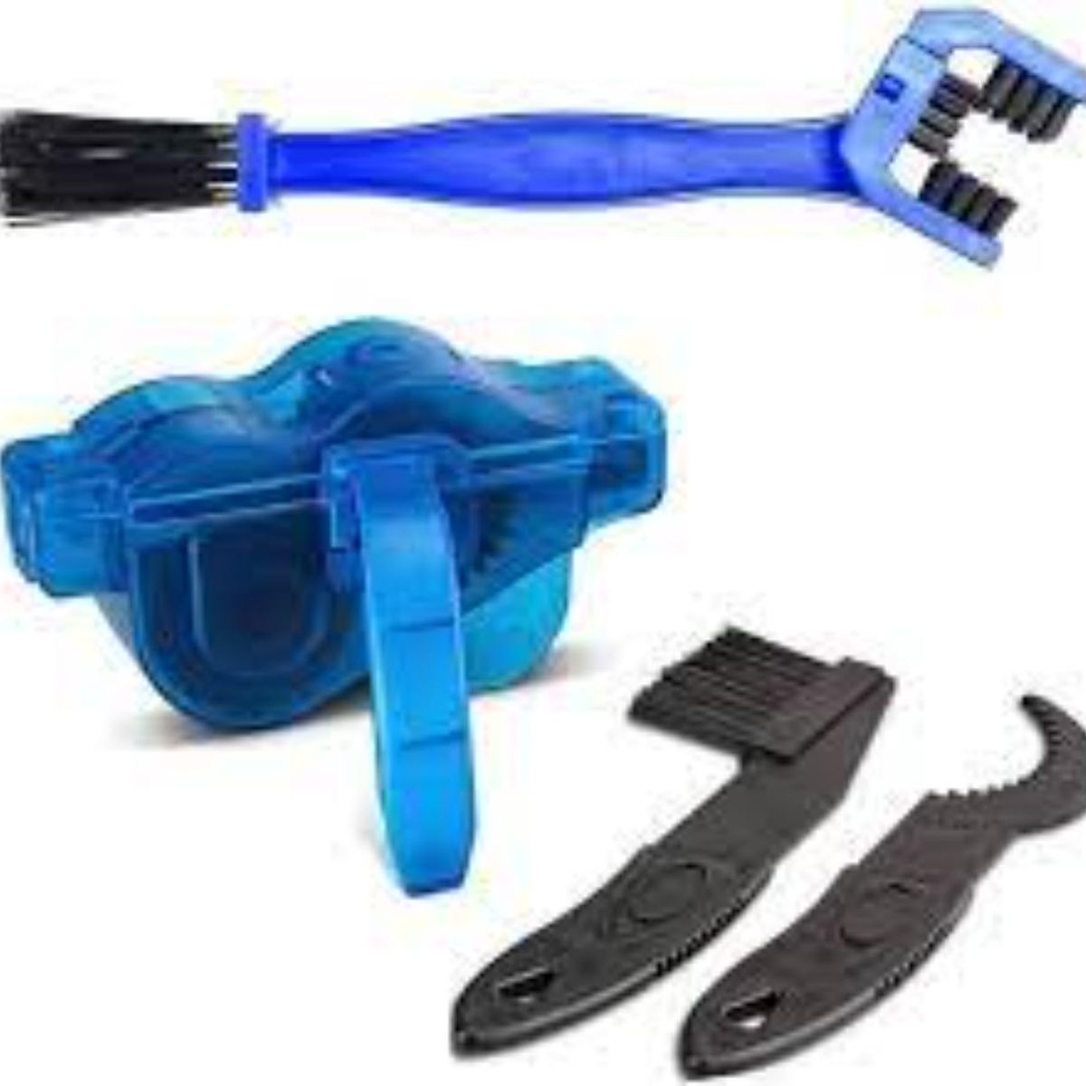 GENERICO - KIT DE LIMPIEZA +SPRAY PARA LIMPIAR CADENA DE BICICLETA