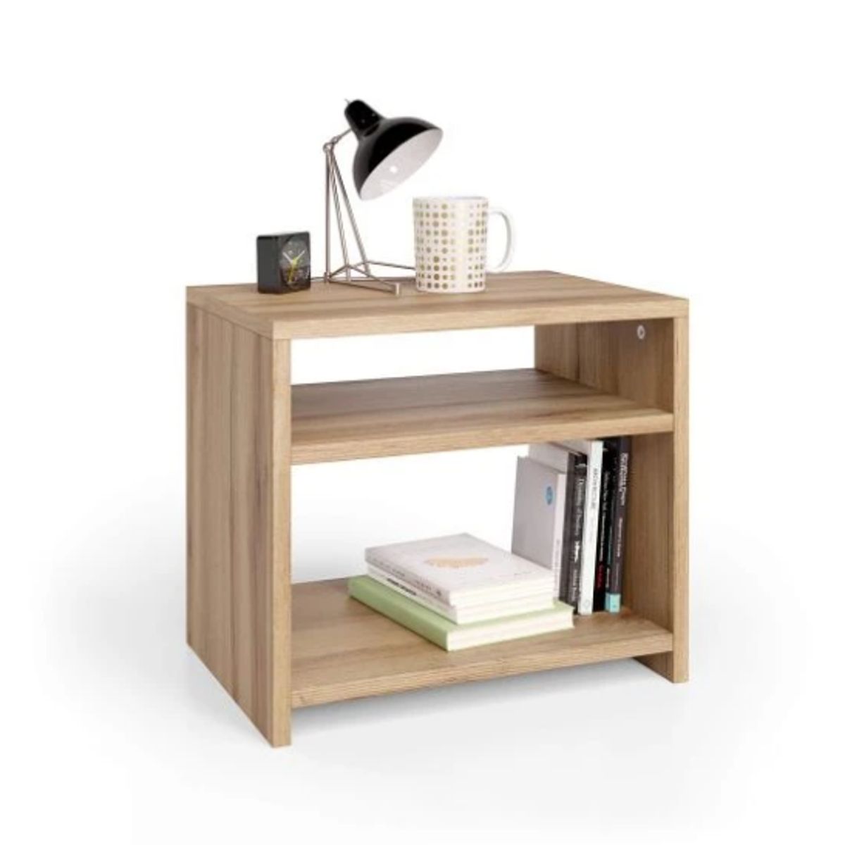 NACION MUEBLES - VELADOR NACION MUEBLES TAMARA COLOR MADERA