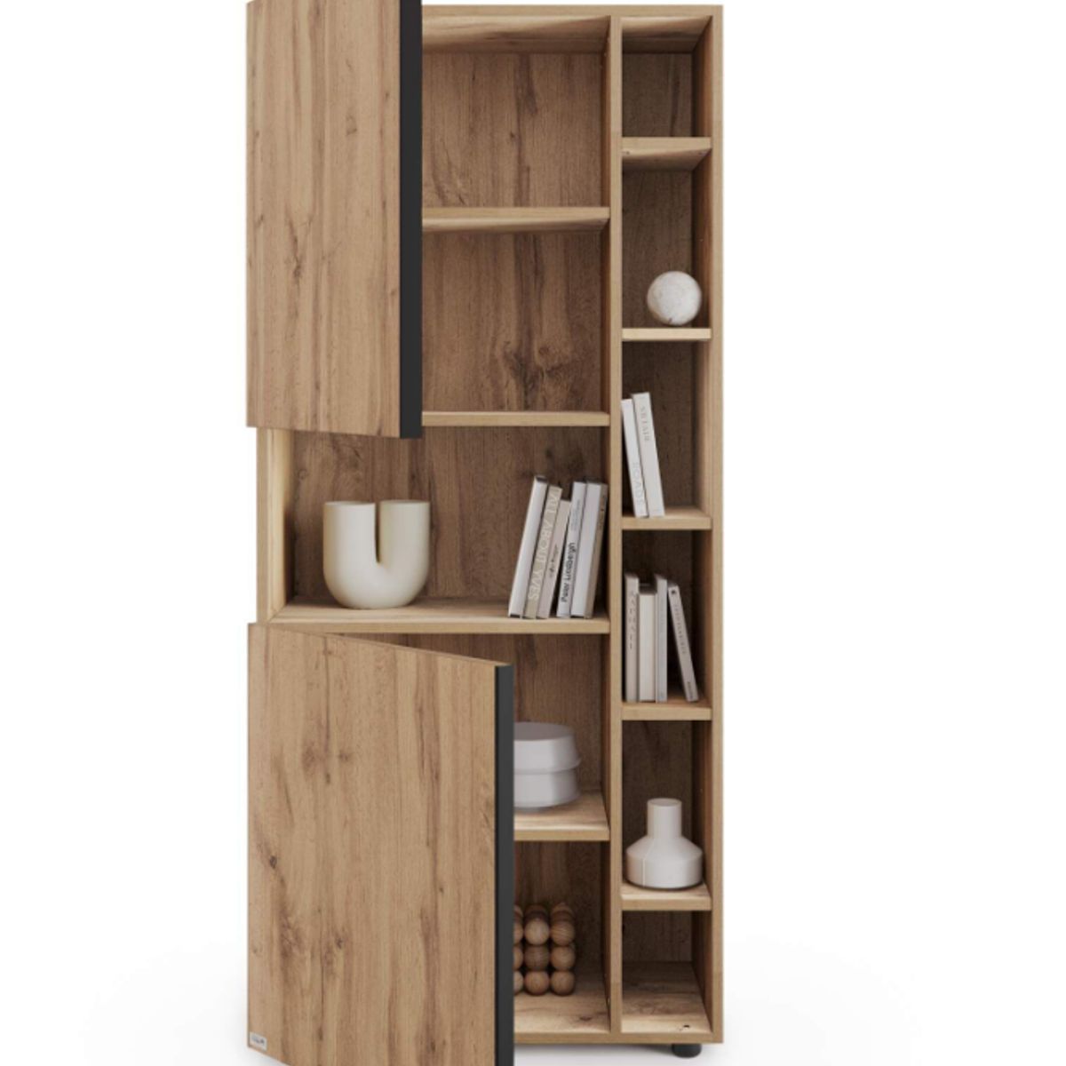 NACION MUEBLES - ESTANTE NACION MUEBLES MODU COLOR MADERAA