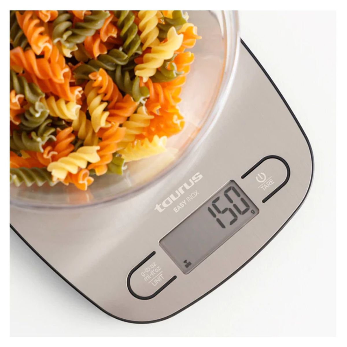 TAURUS - Balanza de Cocina Taurus EASY INOX