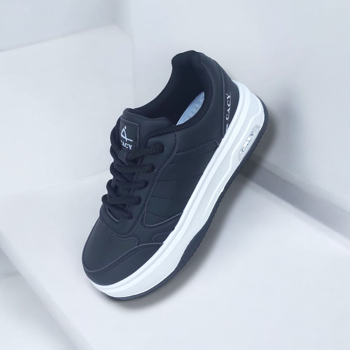 GENERICO - ZAPATILLA PARA DAMA CACY COLOR NEGRO - C91102