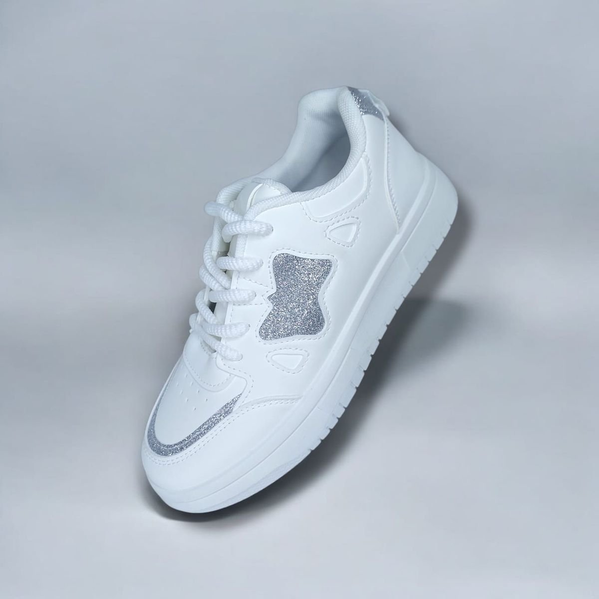 GENERICO - ZAPATILLA PARA DAMA CACY STAR BLANCO - C10079