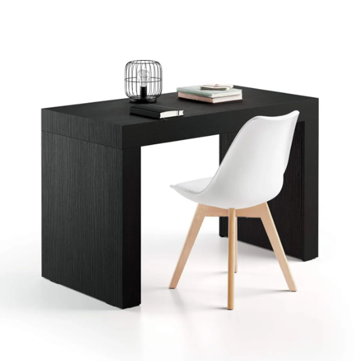 NACION MUEBLES - ESCRITORIO NACION MUEBLES MILO COLOR NEGRO