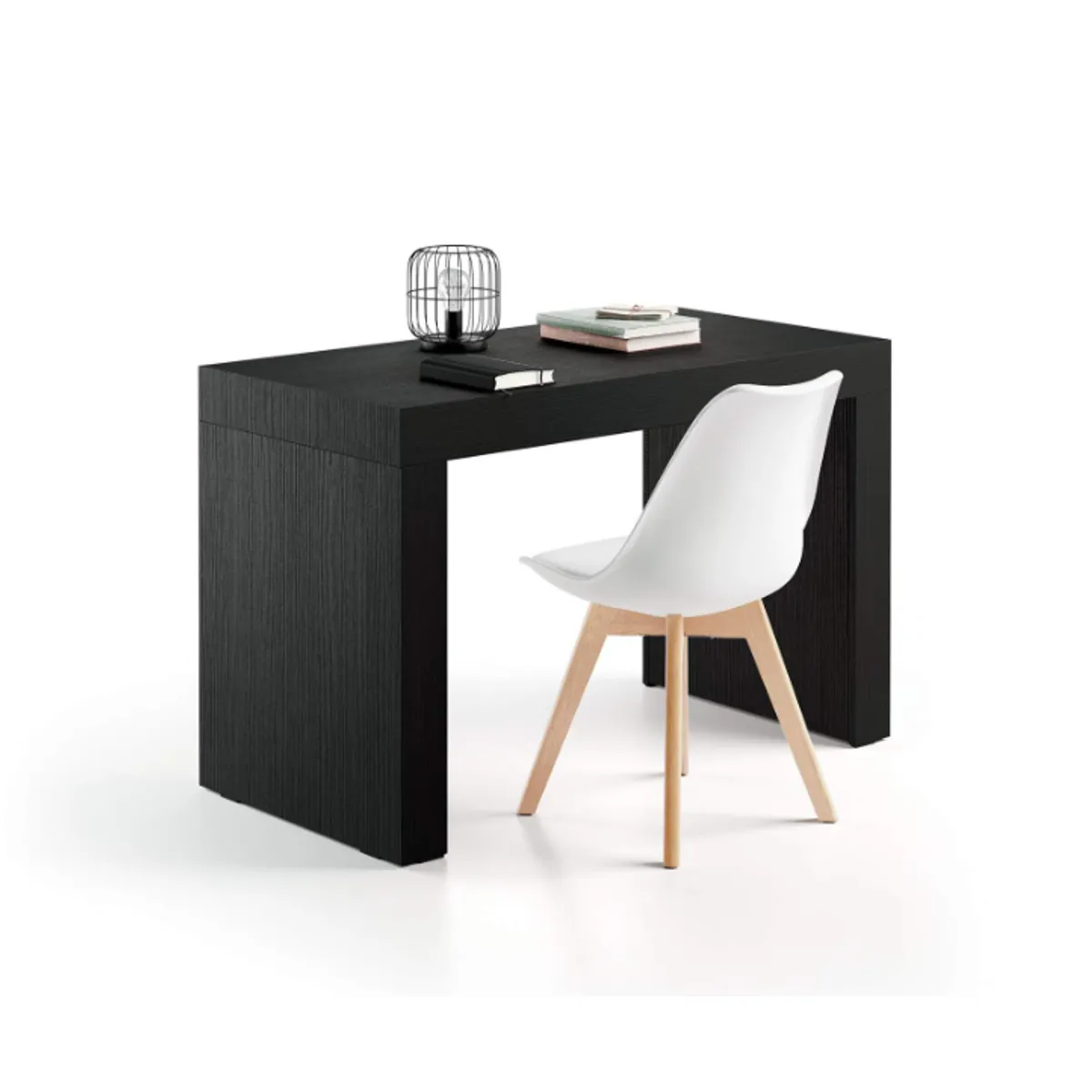 NACION MUEBLES - ESCRITORIO NACION MUEBLES MILO COLOR NEGRO