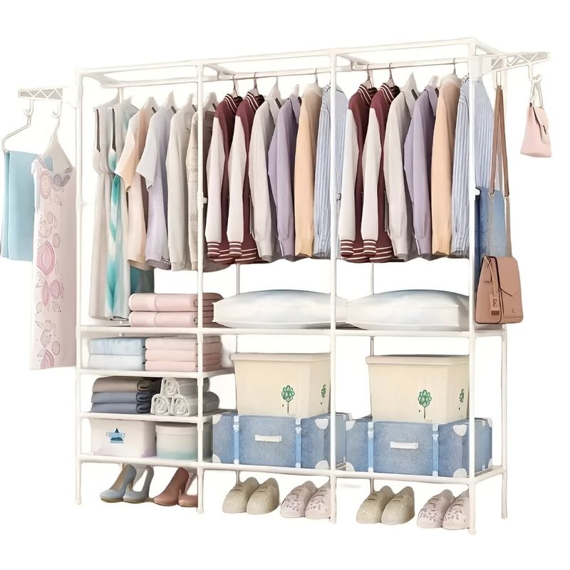 MINARI - Armario Closet 3 Cuerpos Blanco 71P
