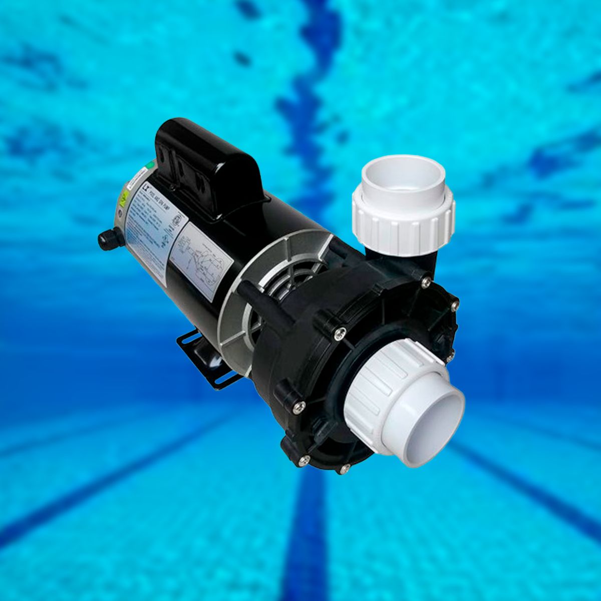 GENERICO - Bomba para Spa de 1 HP Monofásica 230V- 60 HZ