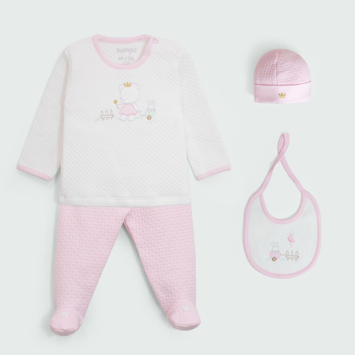 KUKULI - AJUAR CORONITA M1266 DE BEBITA