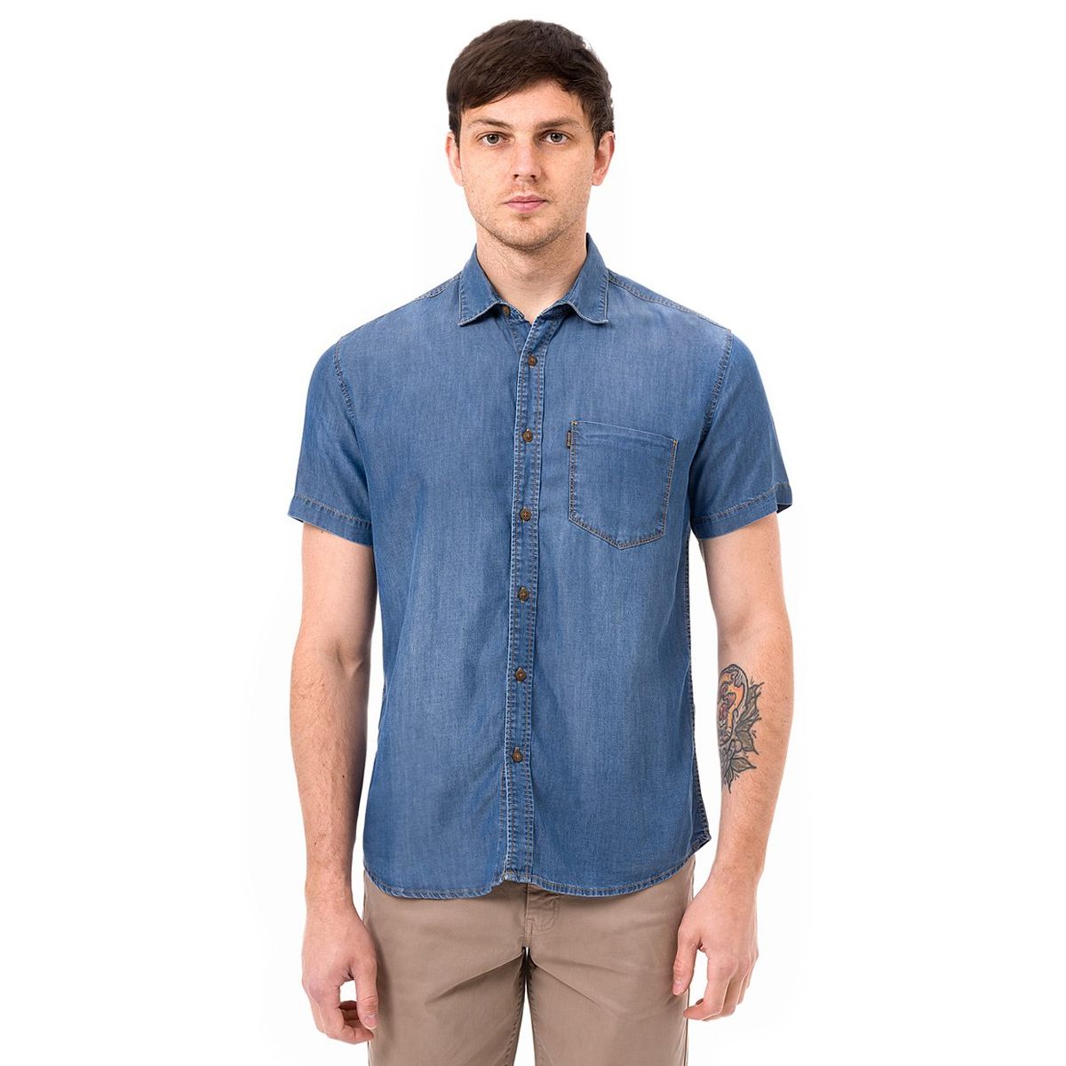 NORTON - Camisa Denim Stebam Norton