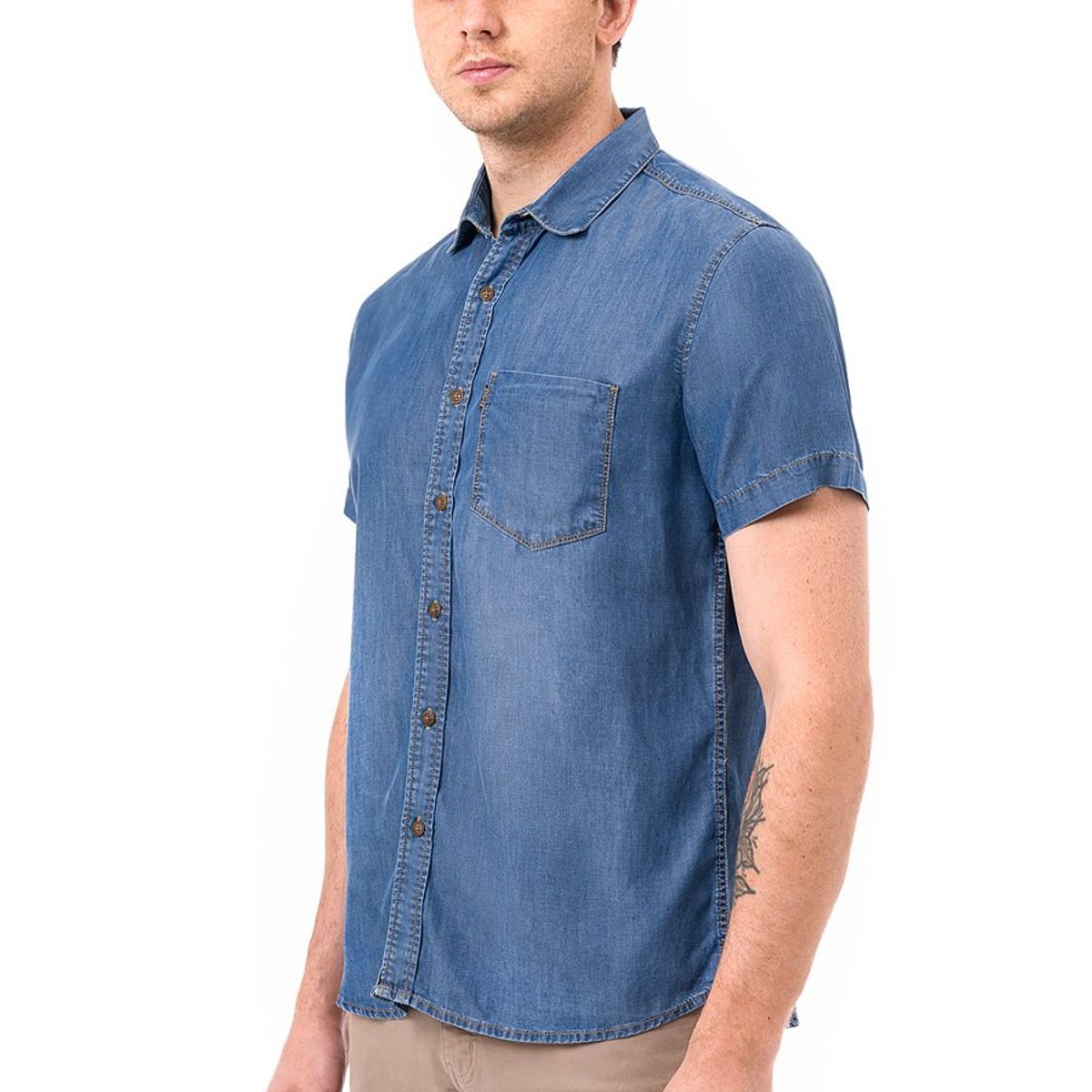 NORTON - Camisa Denim Stebam Norton