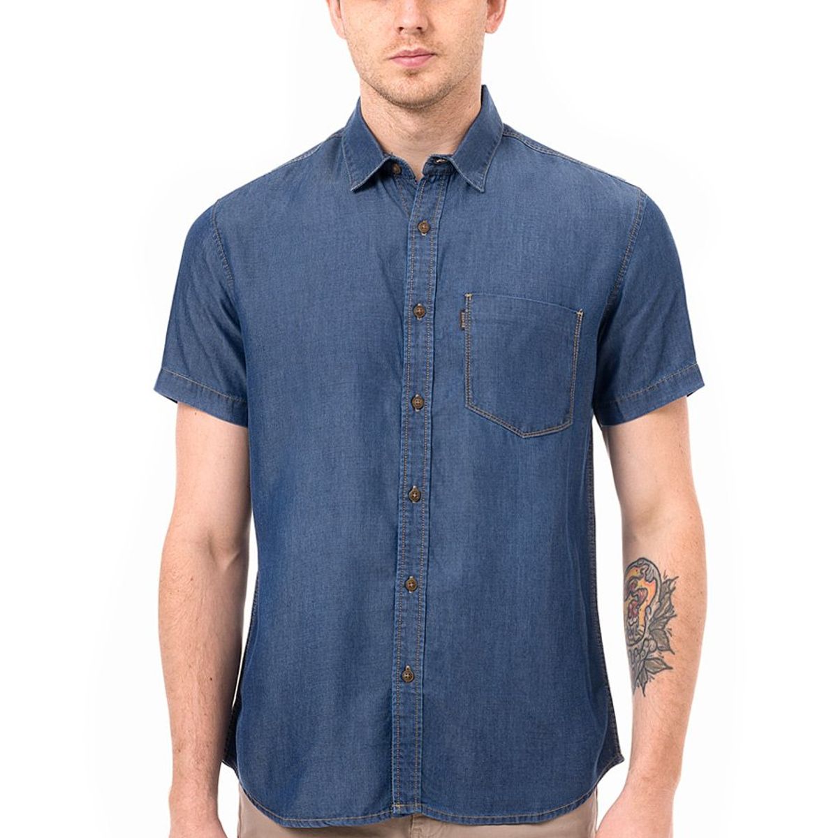 NORTON - Camisa Denim Stebam Norton