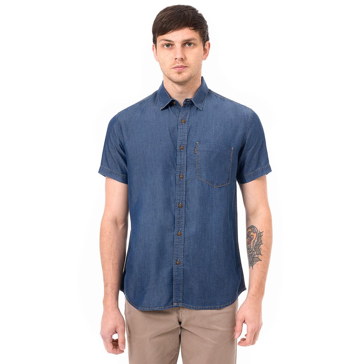 NORTON - Camisa Denim Stebam Norton