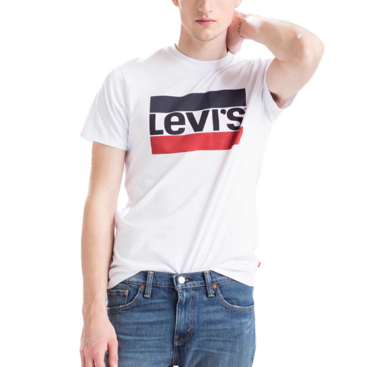 LEVIS - Polo Hombre Sportswear Logo Graphic Blanco Levis