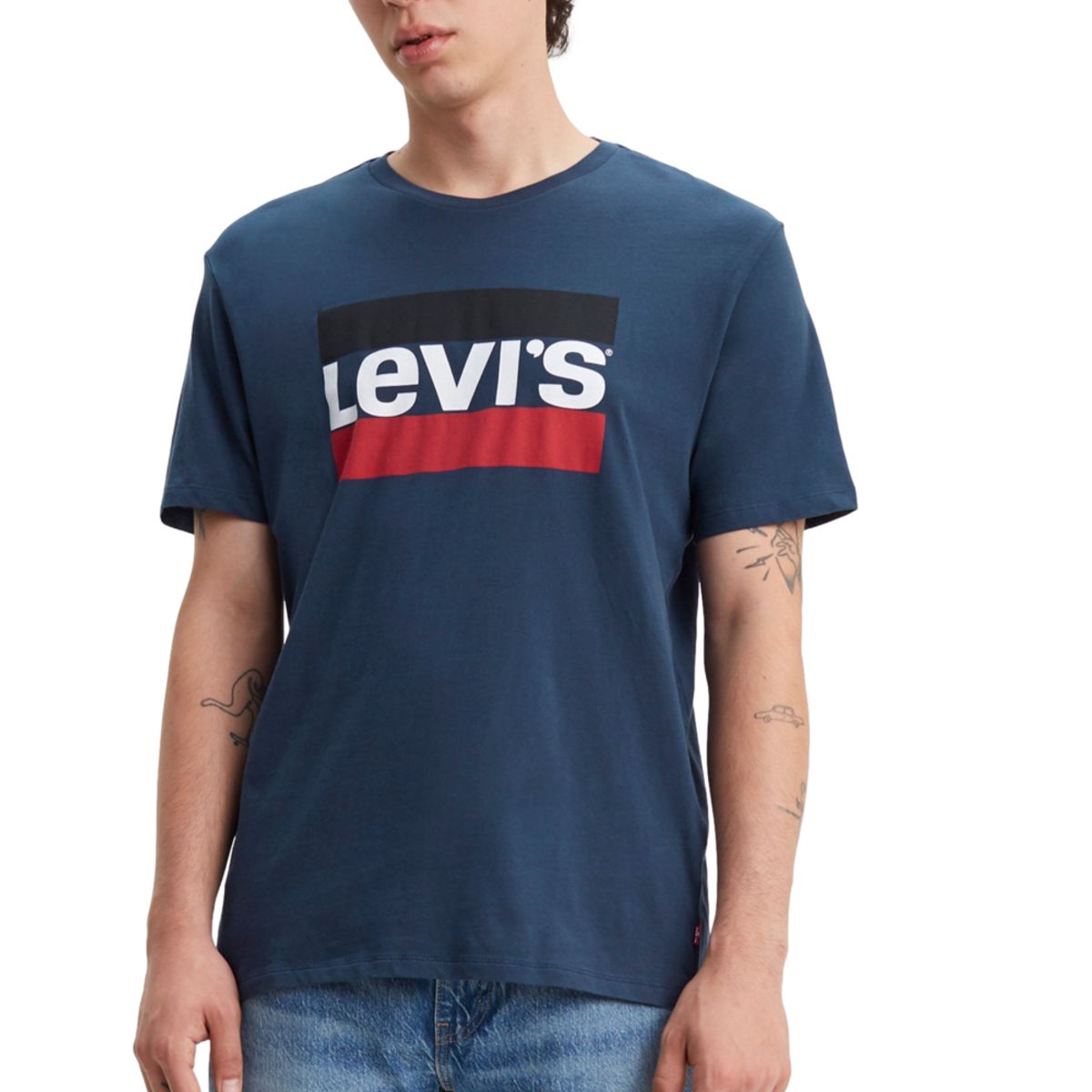 LEVIS - Polo Hombre Sportswear Logo Graphic Azul Levis