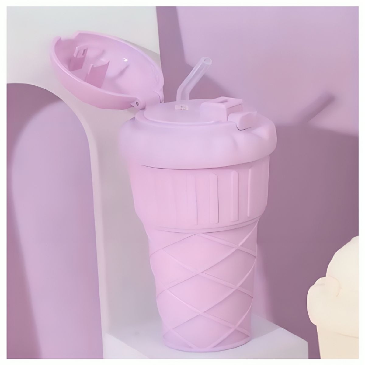 GENERICO - Tomatodo Botella de Agua en Forma de Helado para Niños 500ml