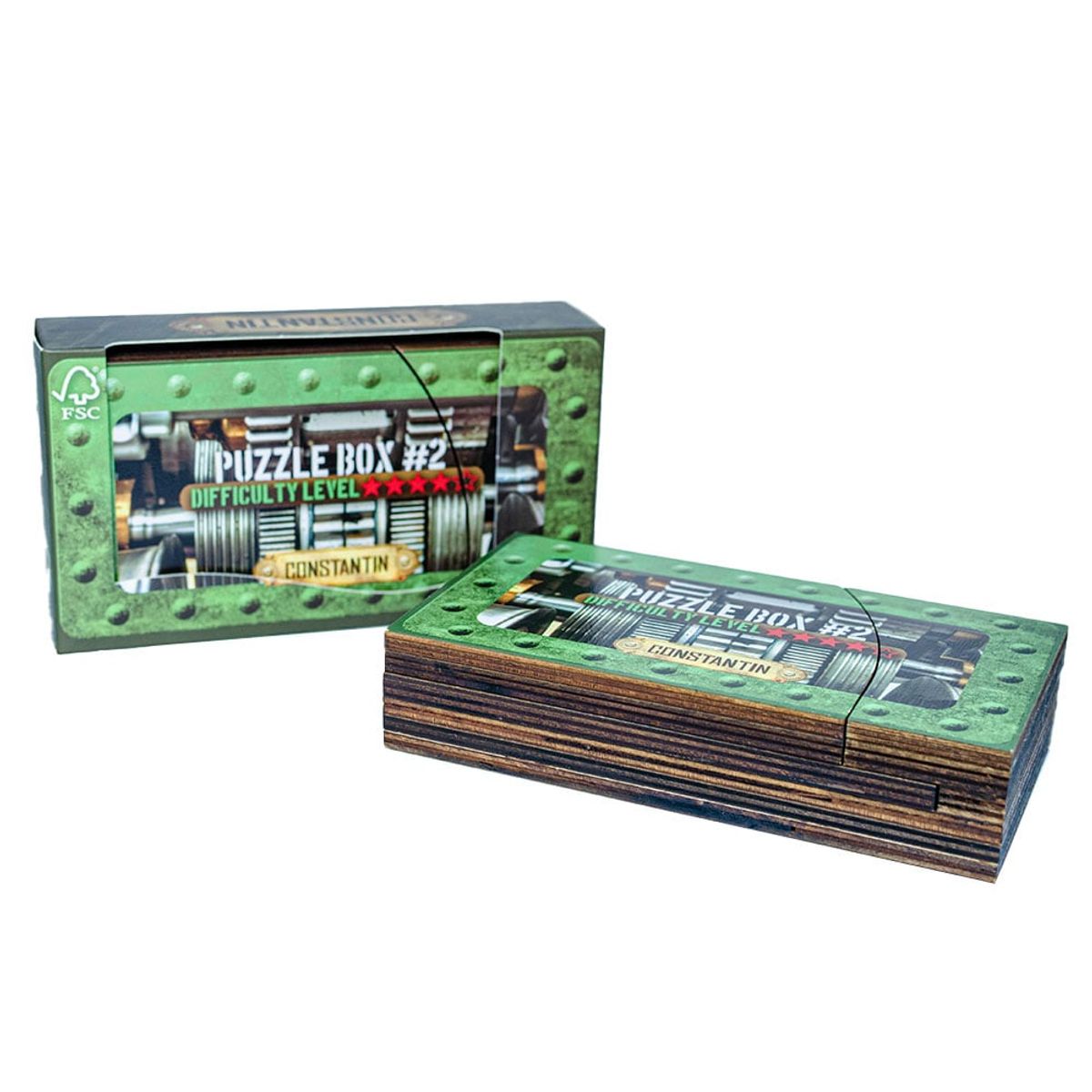 GENERICO - Puzzle de Madera Constantin Puzzle Box 2 CONSTANTIN
