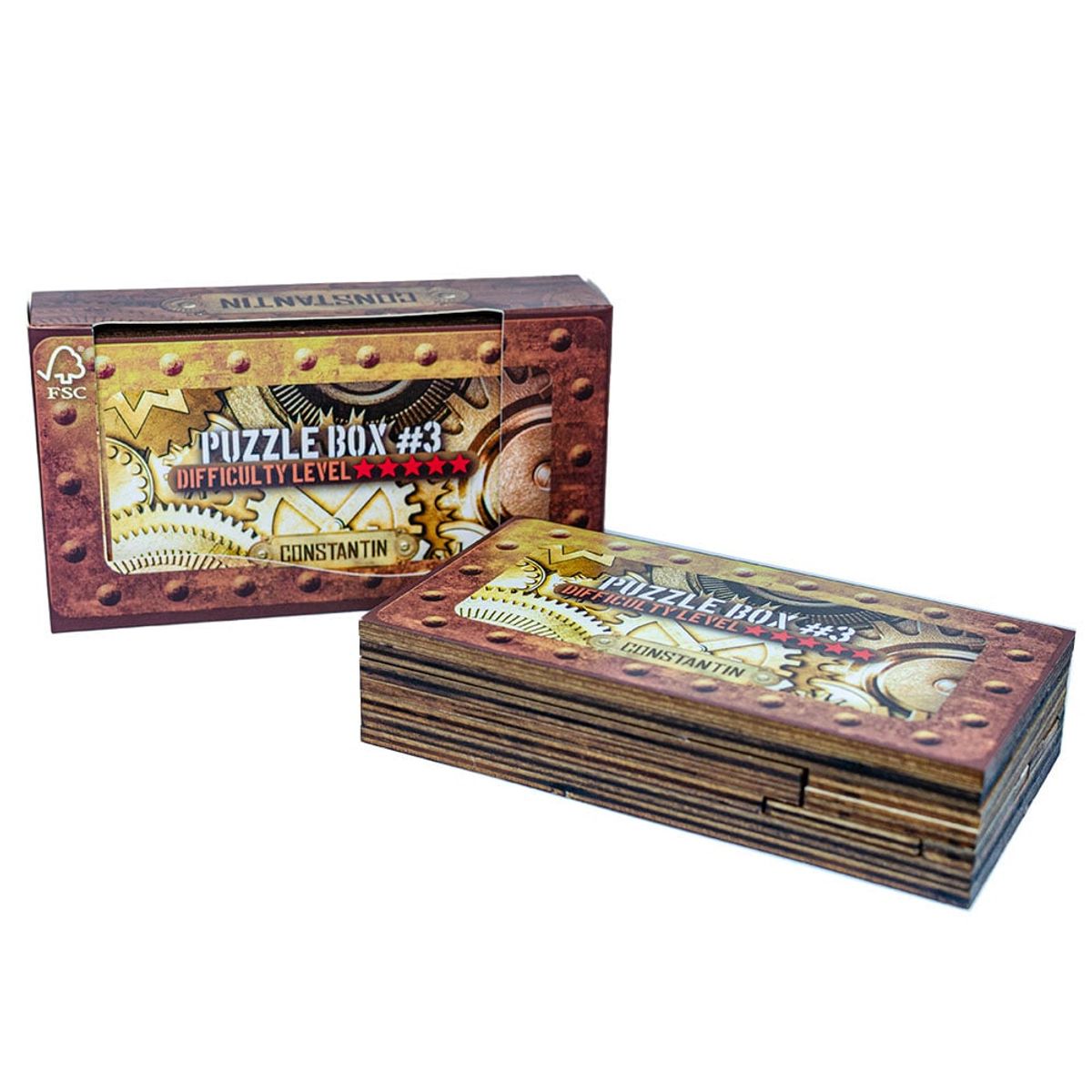 GENERICO - Puzzle de Madera Constantin Puzzle Box 3 CONSTANTIN