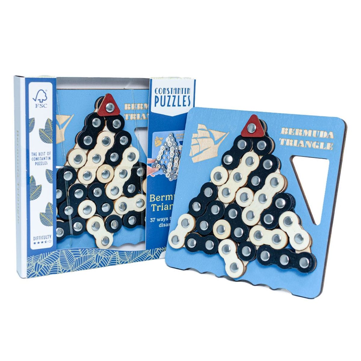 GENERICO - Puzzle de Madera BERMUDAS TRIANGLE CONSTANTIN