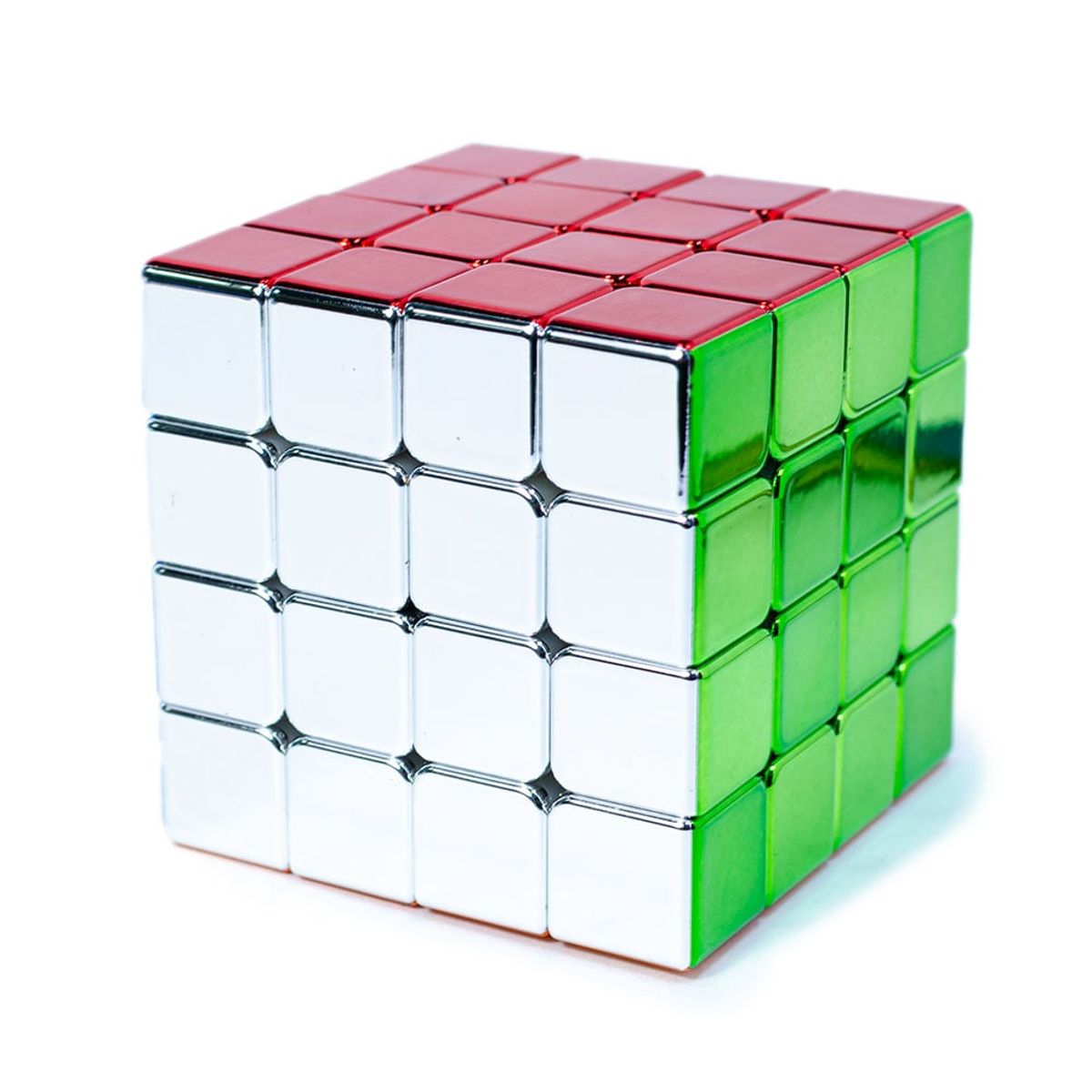 SHENGSHOU - Cubo Mágico metálico 4x4 legend plating SENGSO