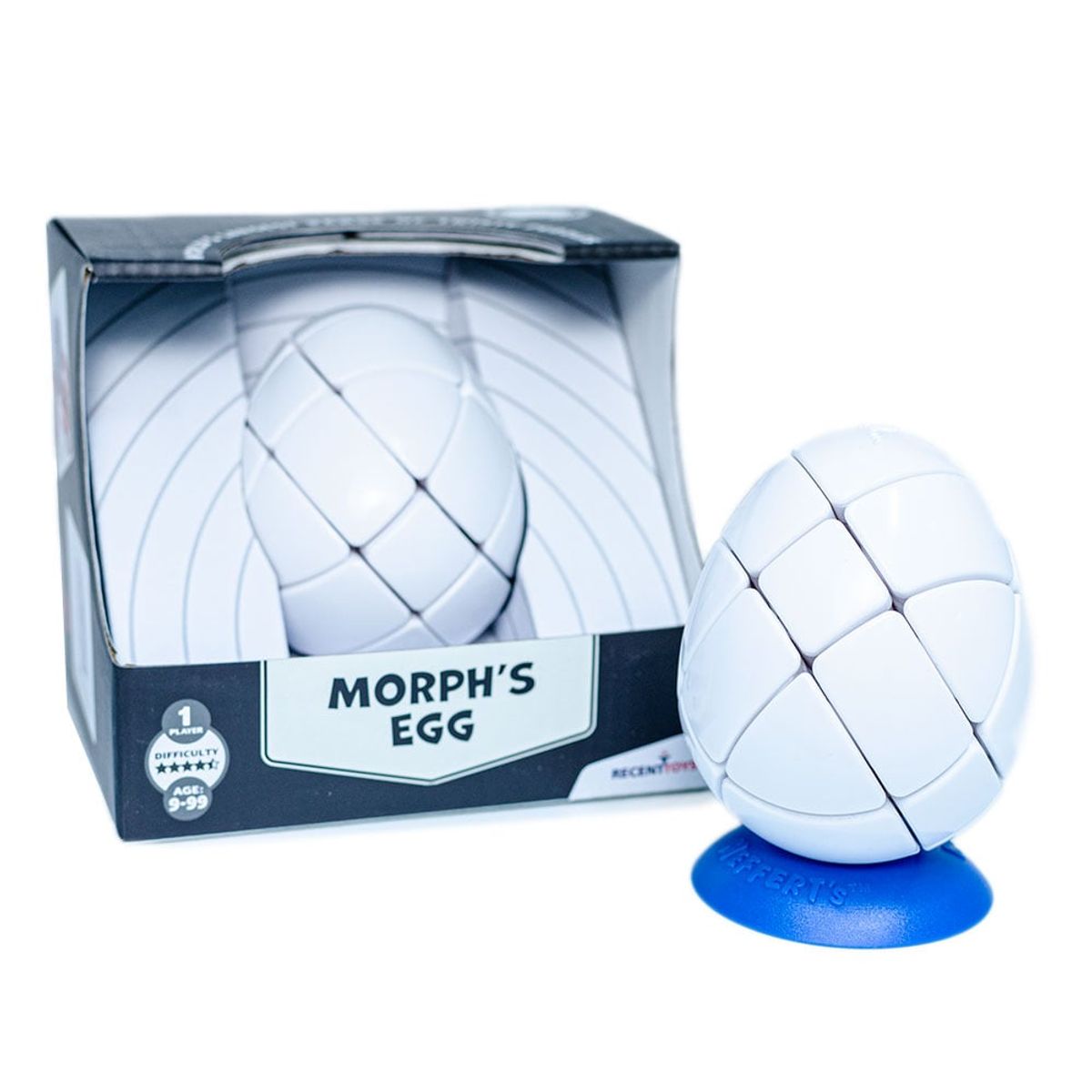 GENERICO - Cubo Mágico Morphs Egg Blanco MEFFERTS