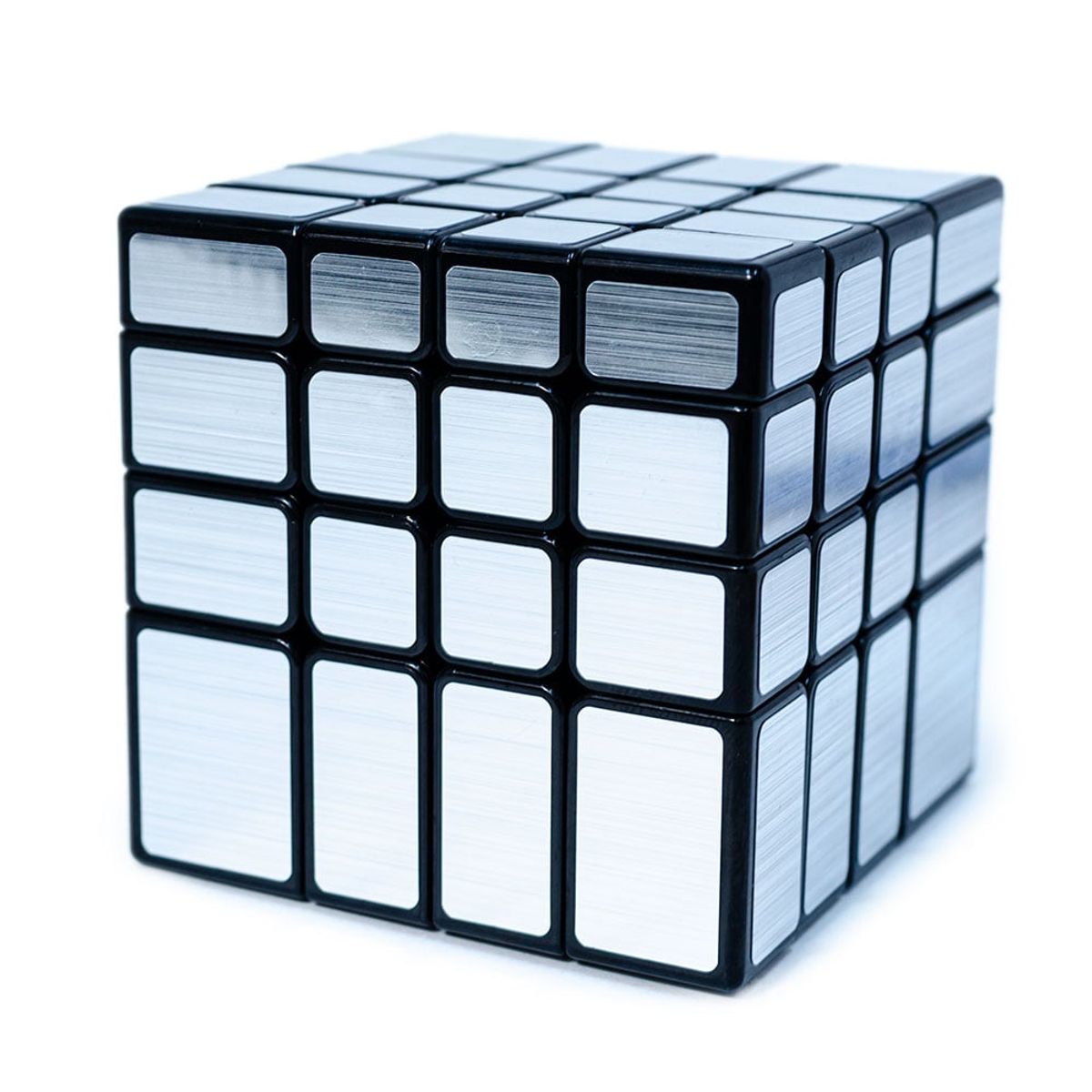 SHENGSHOU - Cubo Mágico 4x4 mirror Plateado SENGSO