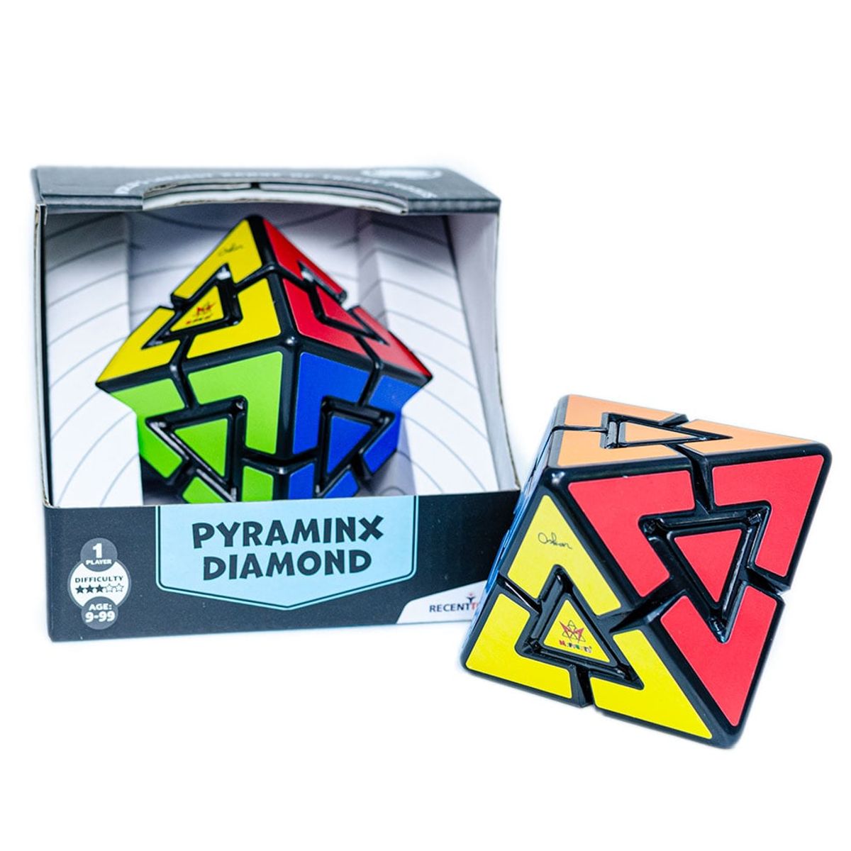 GENERICO - Pirámide Mágica Pyraminx Diamond MEFFERTS
