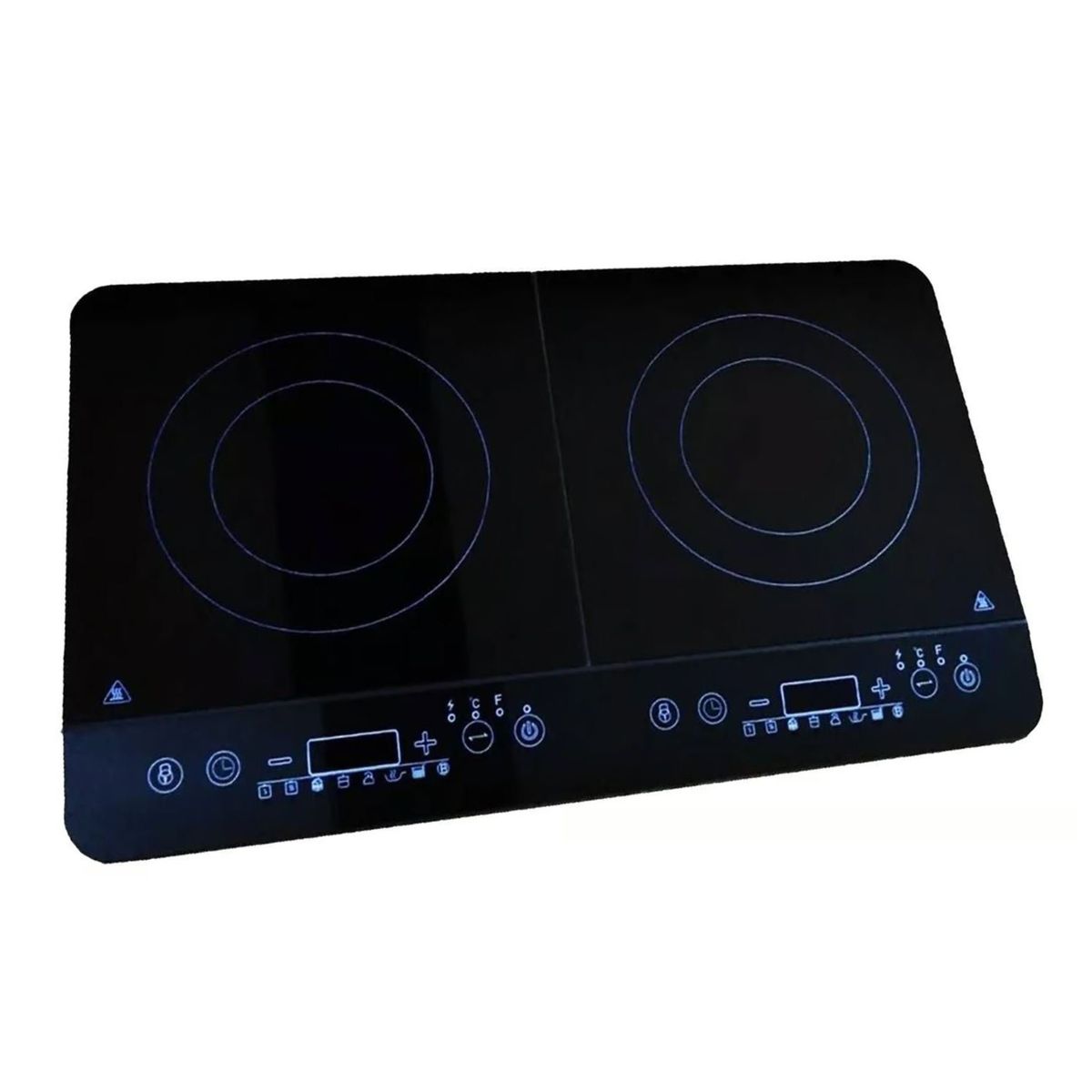 MEGAMOM - Cocina de Inducción Megamom 2 Hornillas 8 Funciones MM-150DI