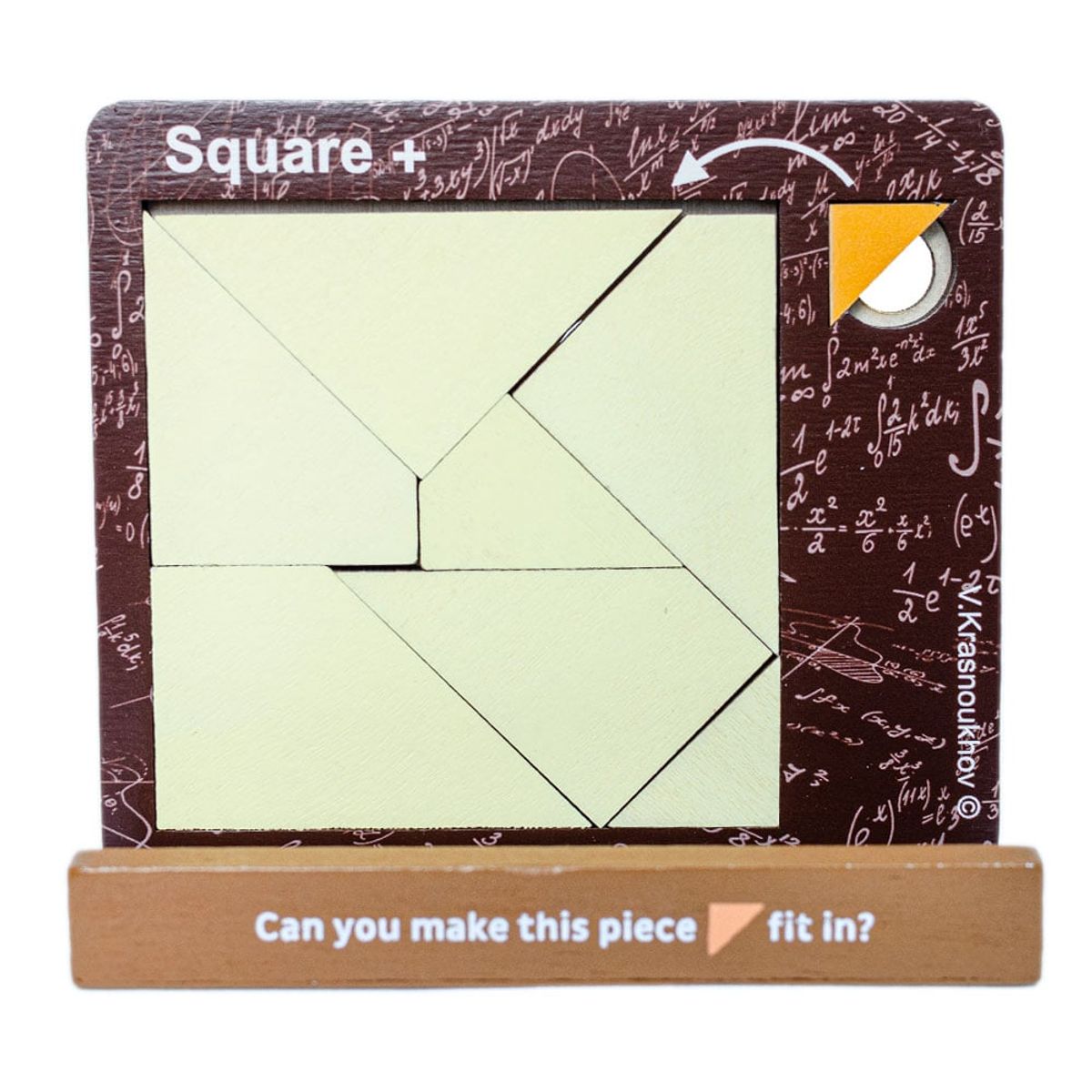 GENERICO - Puzzle de Madera KRASNOUKHOV - SQUARE RECENT TOYS