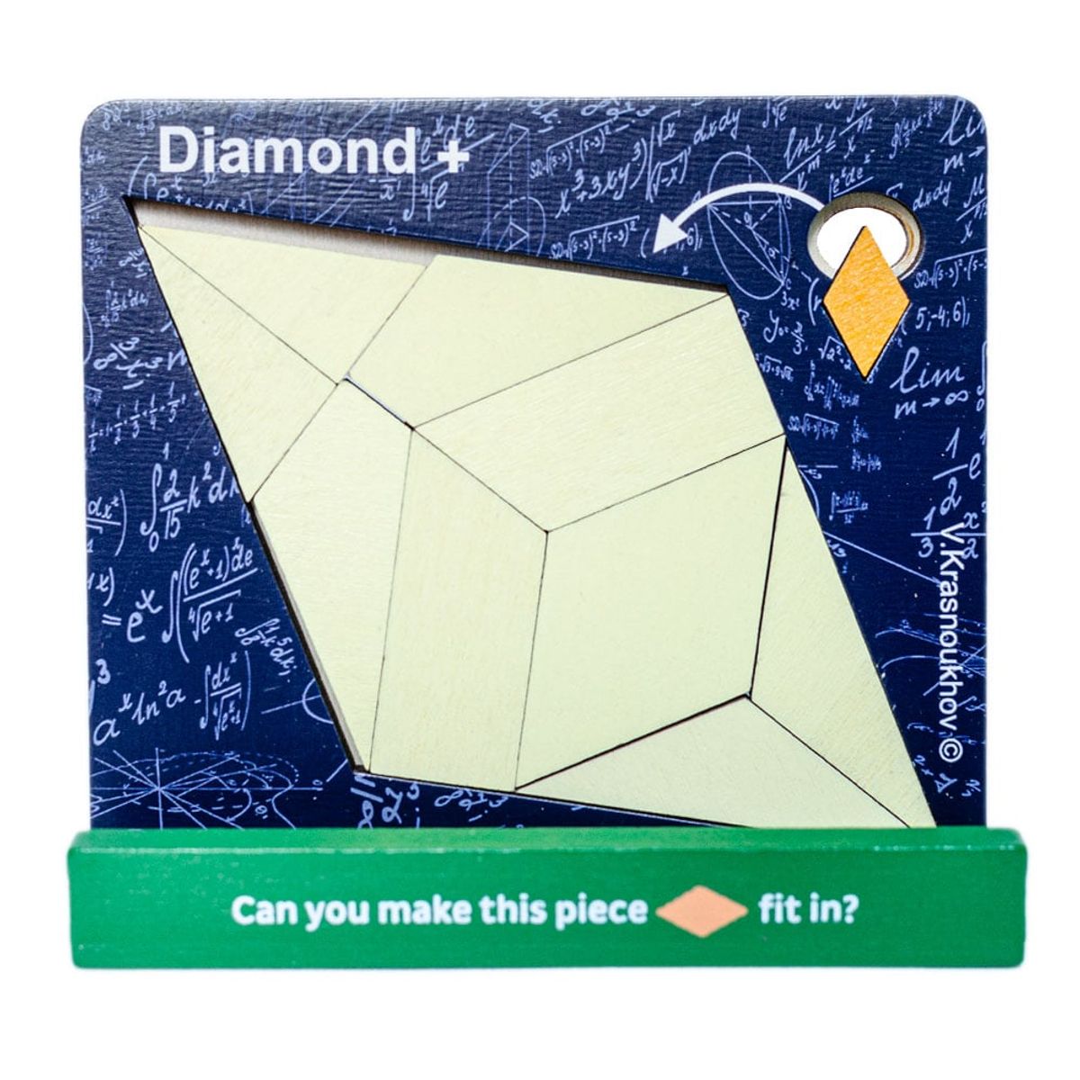 GENERICO - Puzzle de Madera KRASNOUKHOV - DIAMOND RECENT TOYS