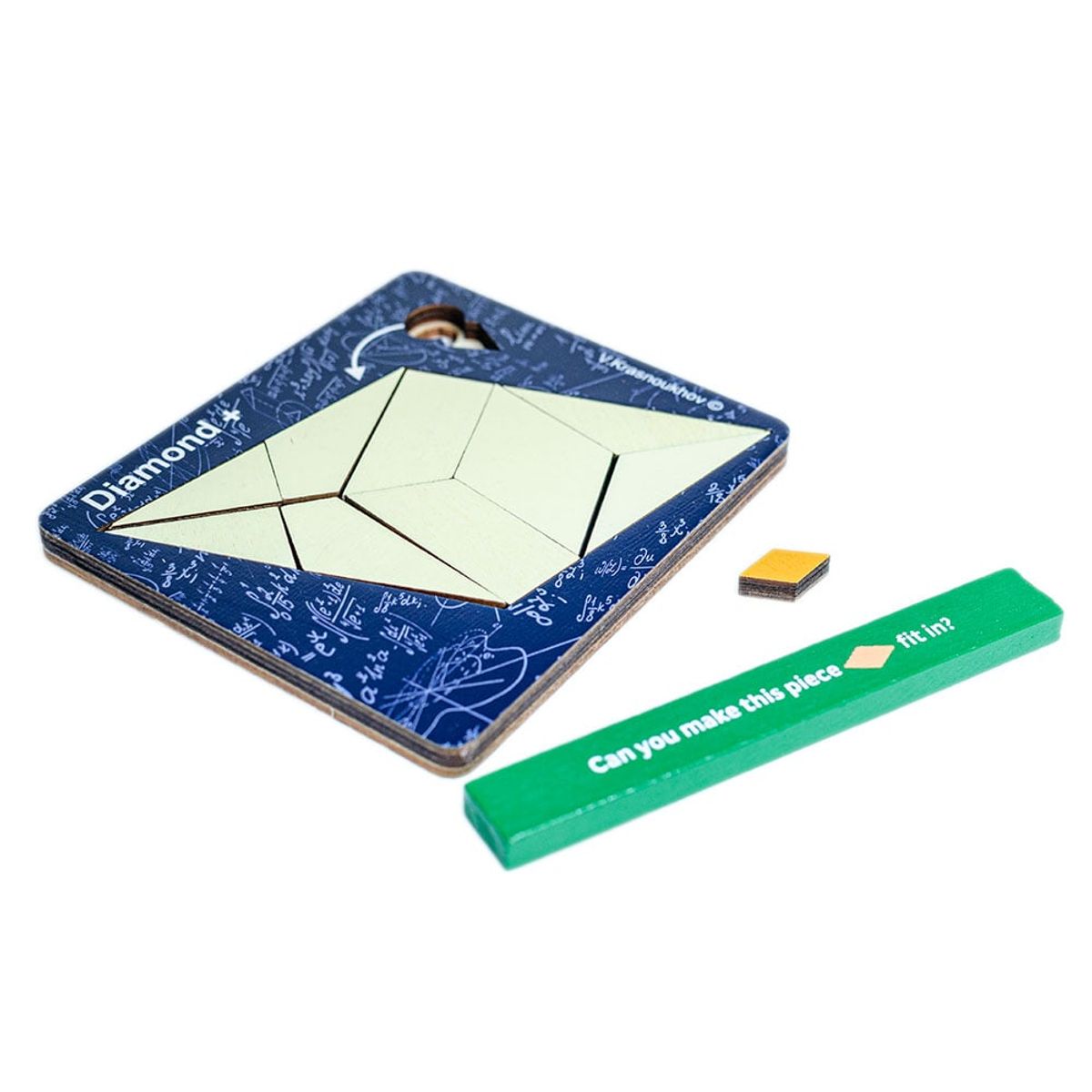 GENERICO - Puzzle de Madera KRASNOUKHOV - DIAMOND RECENT TOYS