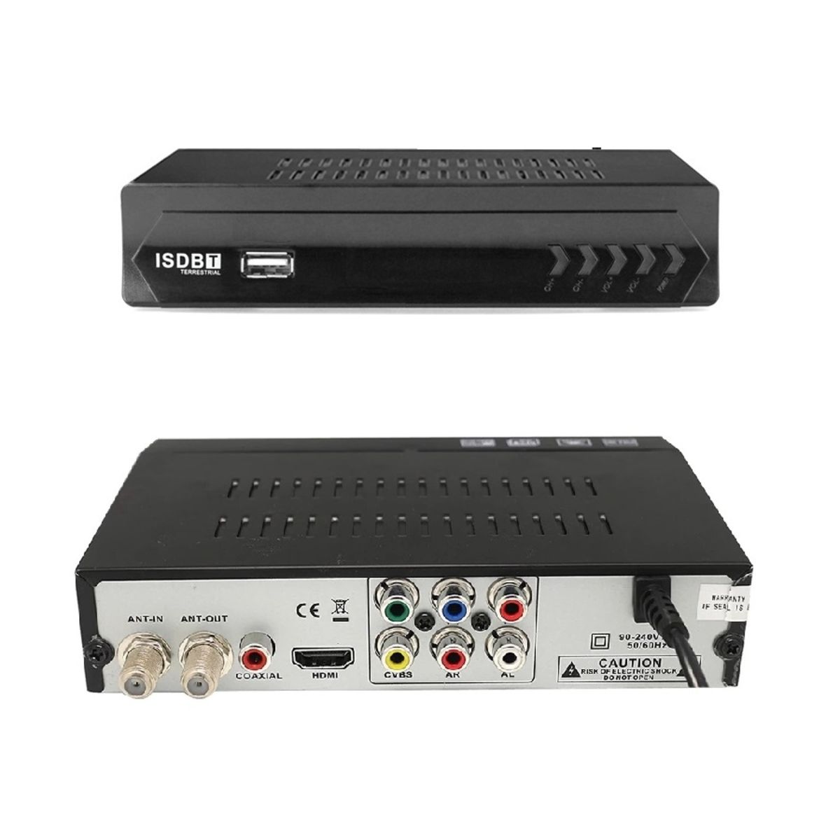 OEM - Sintonizador Decodificador Canal Digital de TV Incluye Youtube Full HD