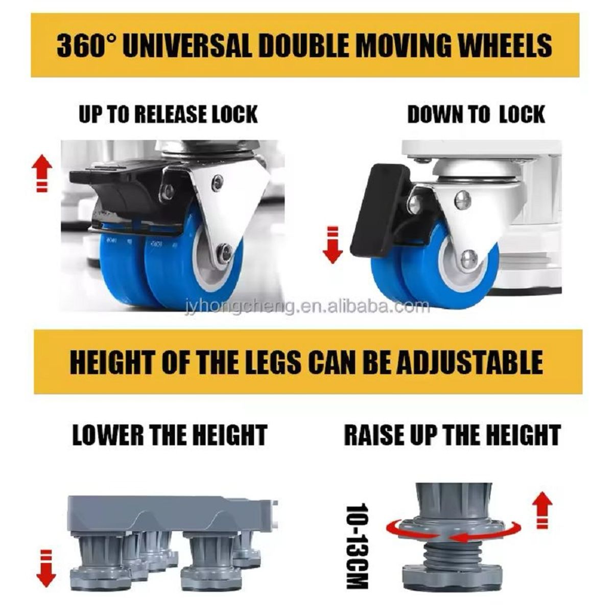 GENERICO - BASE REFORZADO PARA LAVADORA COCINA REFRI