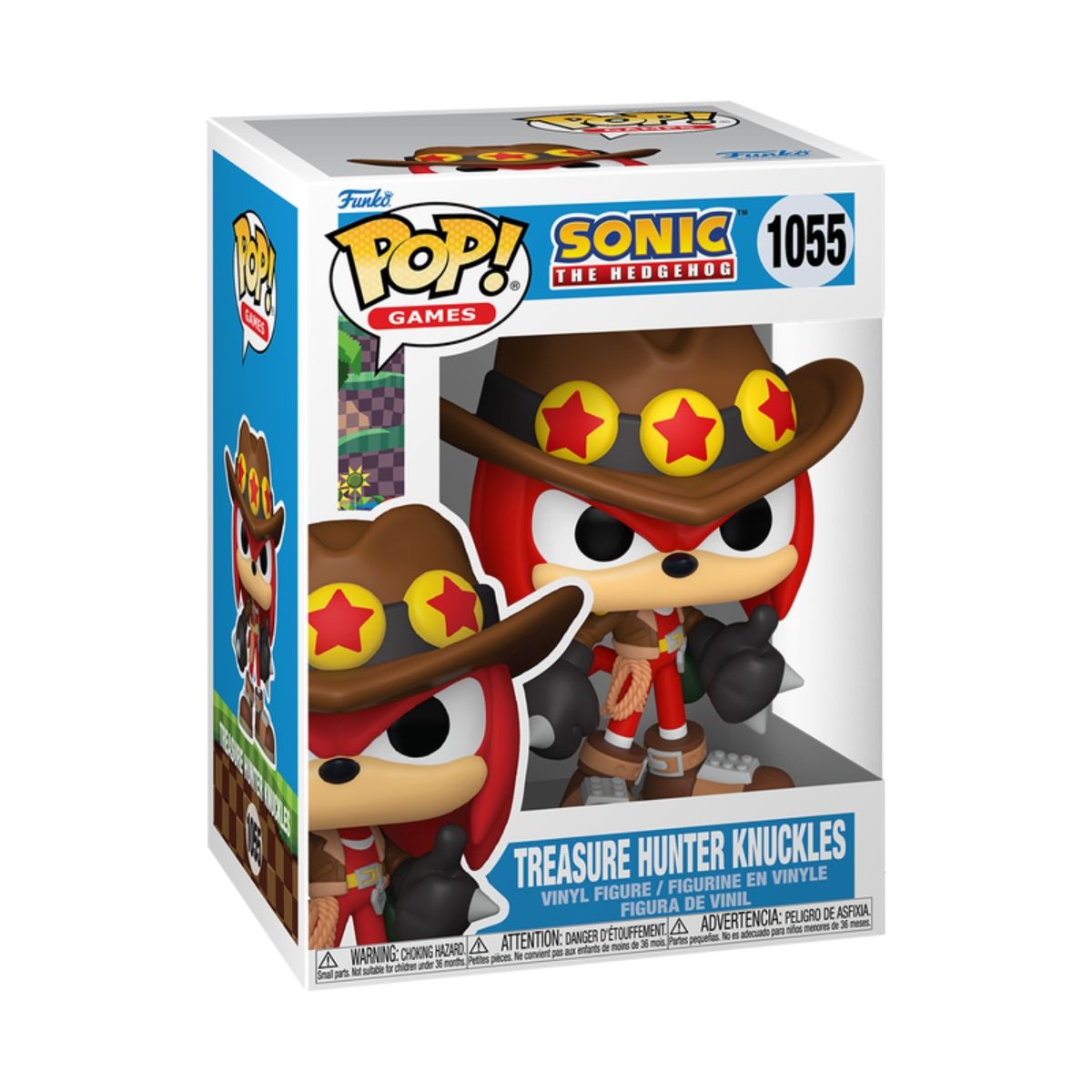 FUNKO - Funko Pop Treasure Hunter Knuckles Sonic