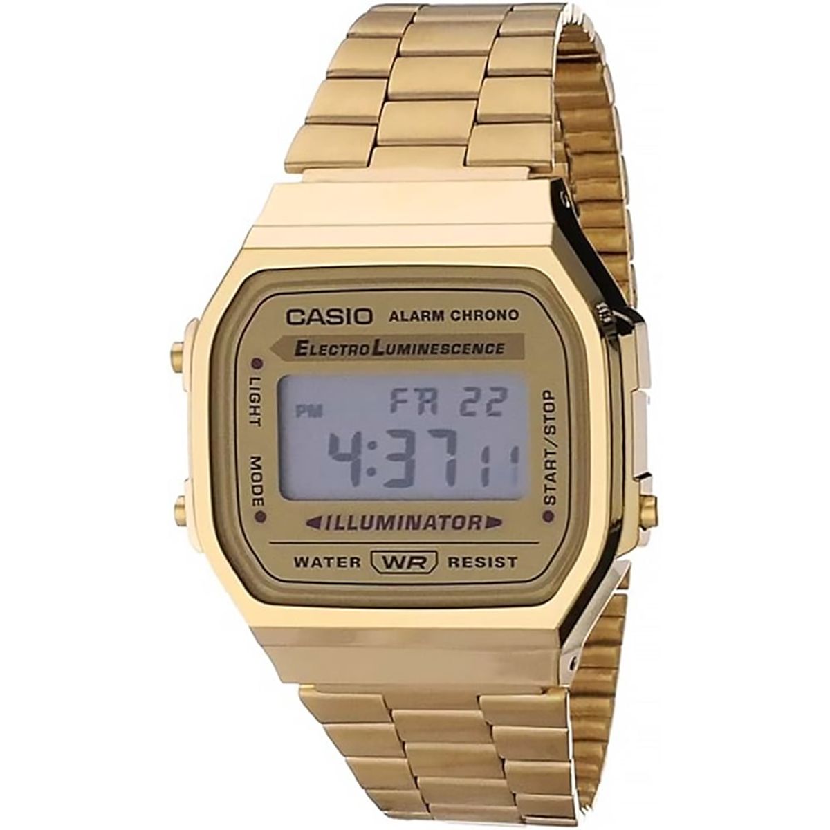 CASIO - Casio Reloj Unisex Vintage Collection Retro Digital A168WG-9EF