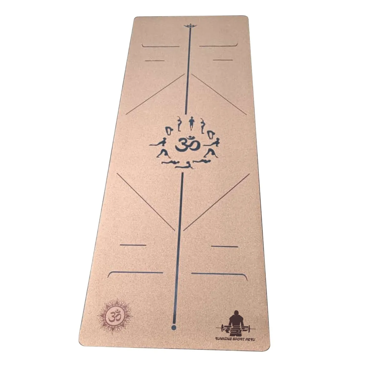 RUNNING SPORT PERU - Mat de Yoga de Corcho Ecológico Namaskar Premium
