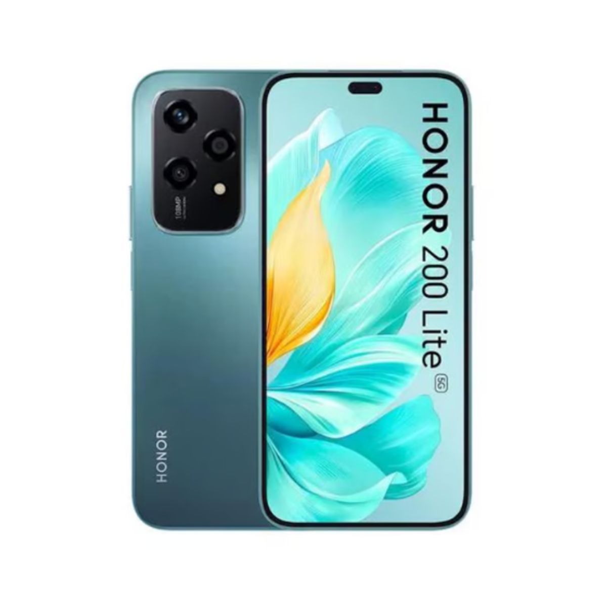 HONOR - HONOR 200 LITE 256GB 8GB RAM 108MP + 5MP + 2MP 6.67" Cyan Lake AQUAMARINO