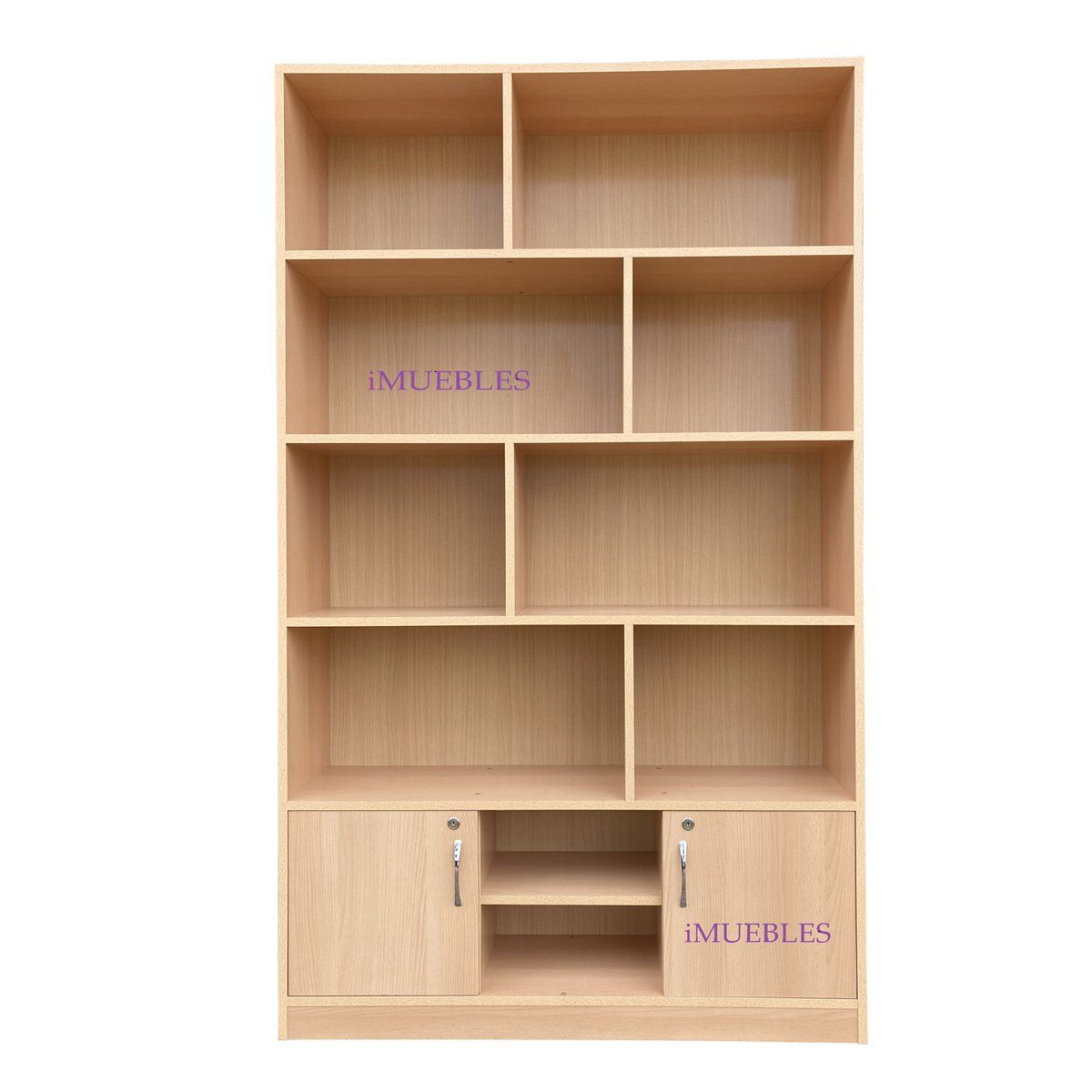 TEMEL - Estante para oficina Biblioteca grande en melamina de 18MM