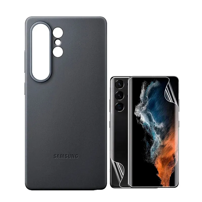 SAMSUNG - Case KindSuit Samsung S25 Ultra + Mica Hidrogel Lensun Ambos Lados